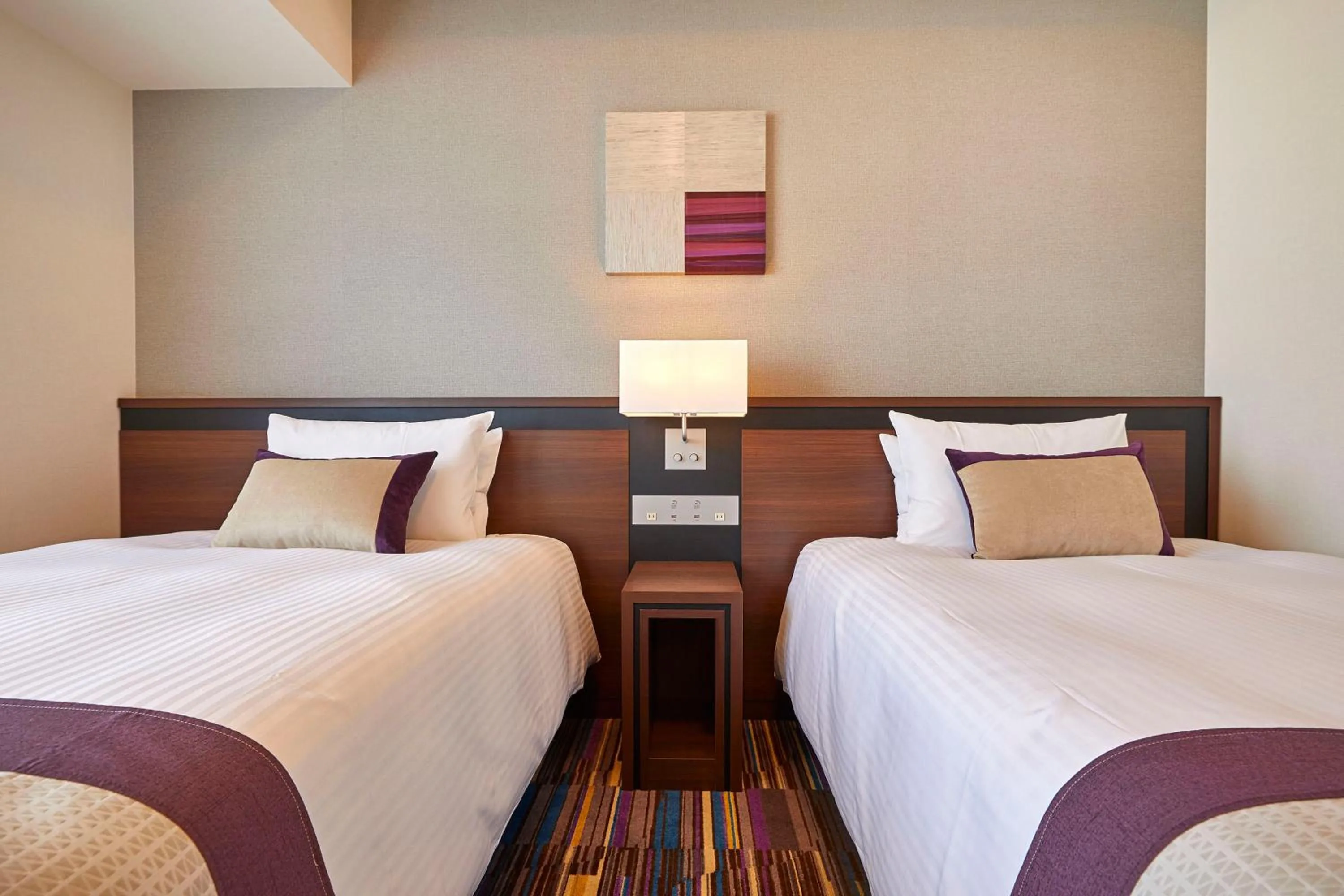 Bed in Hotel Lumiere Grande Nagareyama-Otakanomori