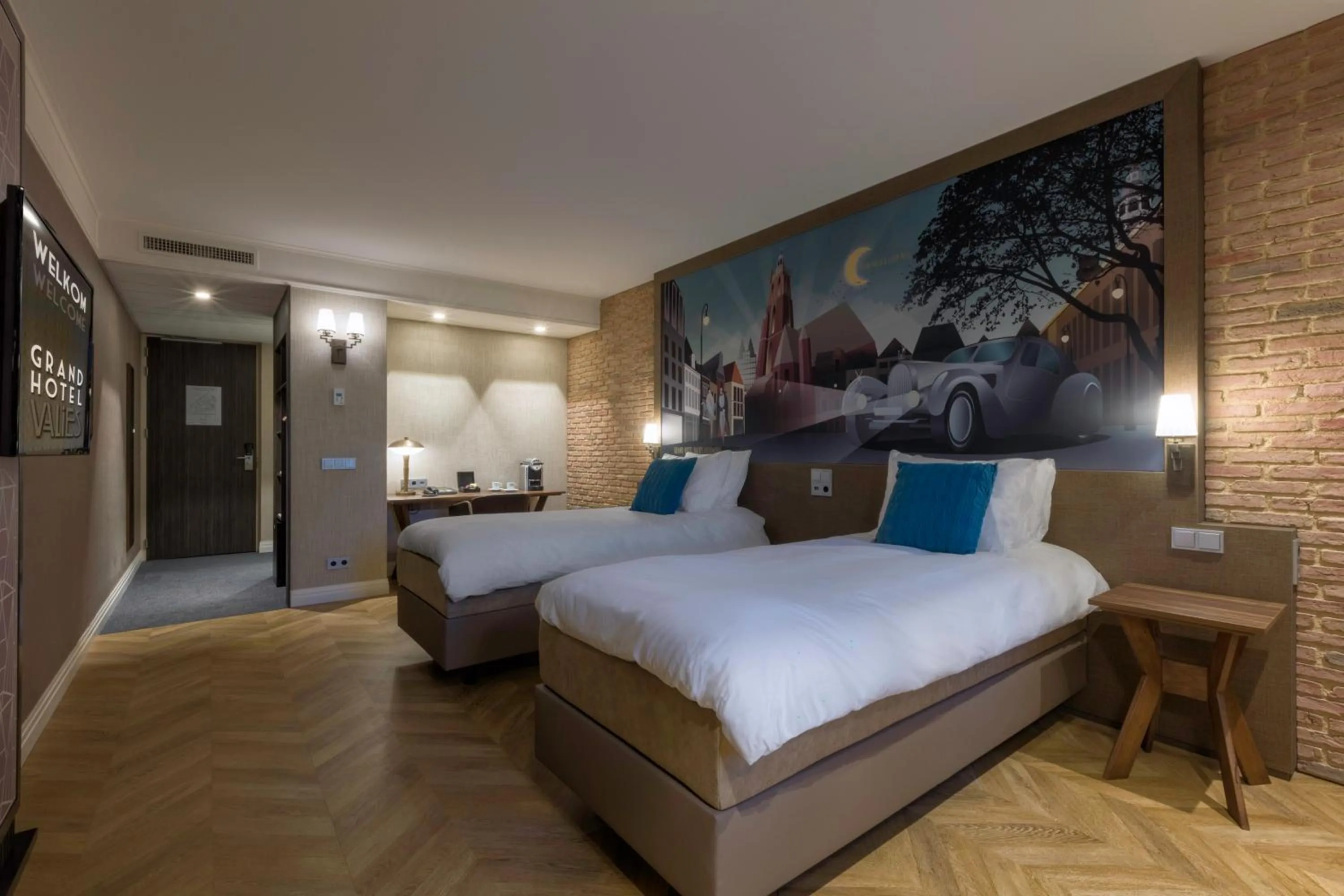 Bed in Grand Hotel Valies