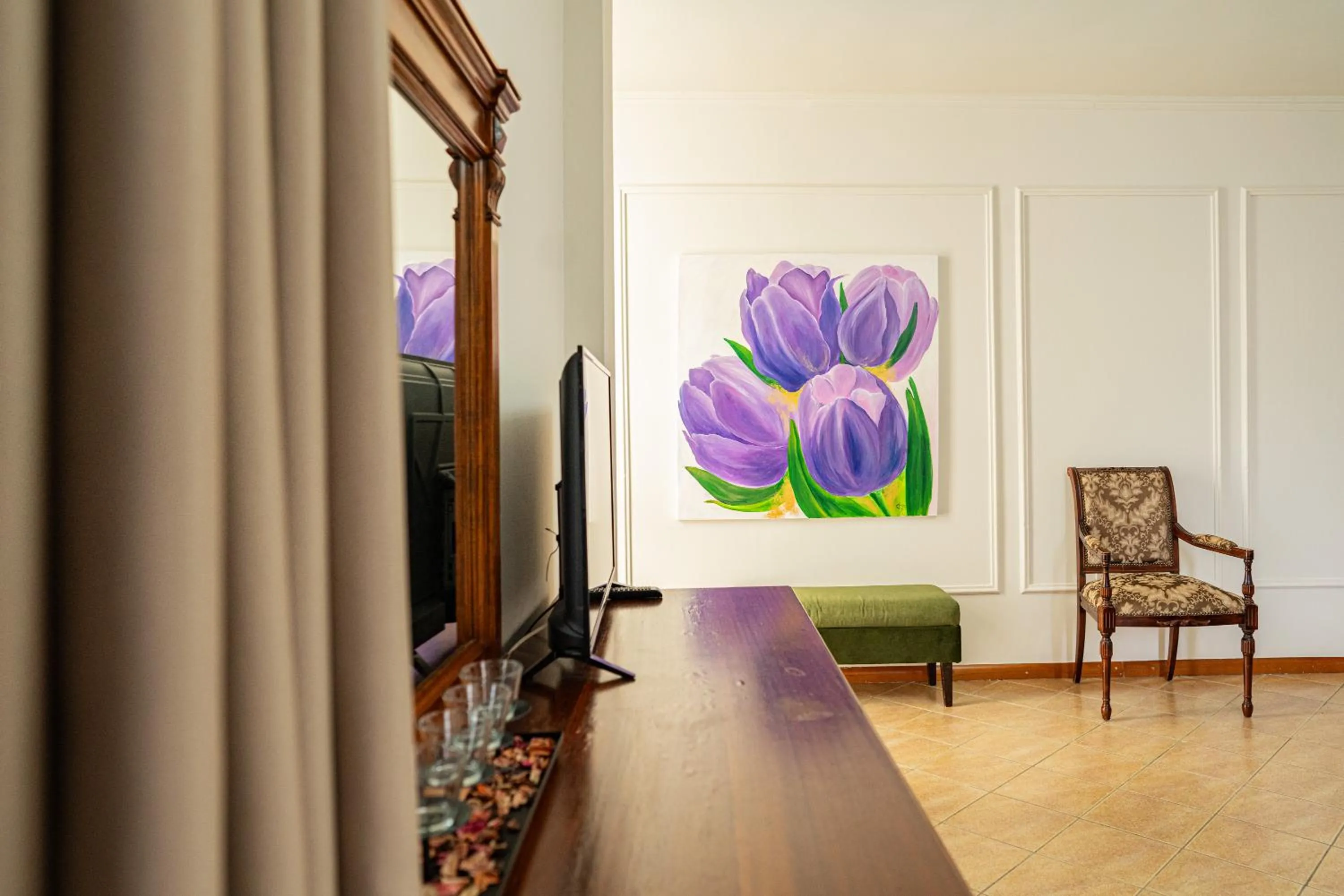 Decorative detail in Vila Belvedere