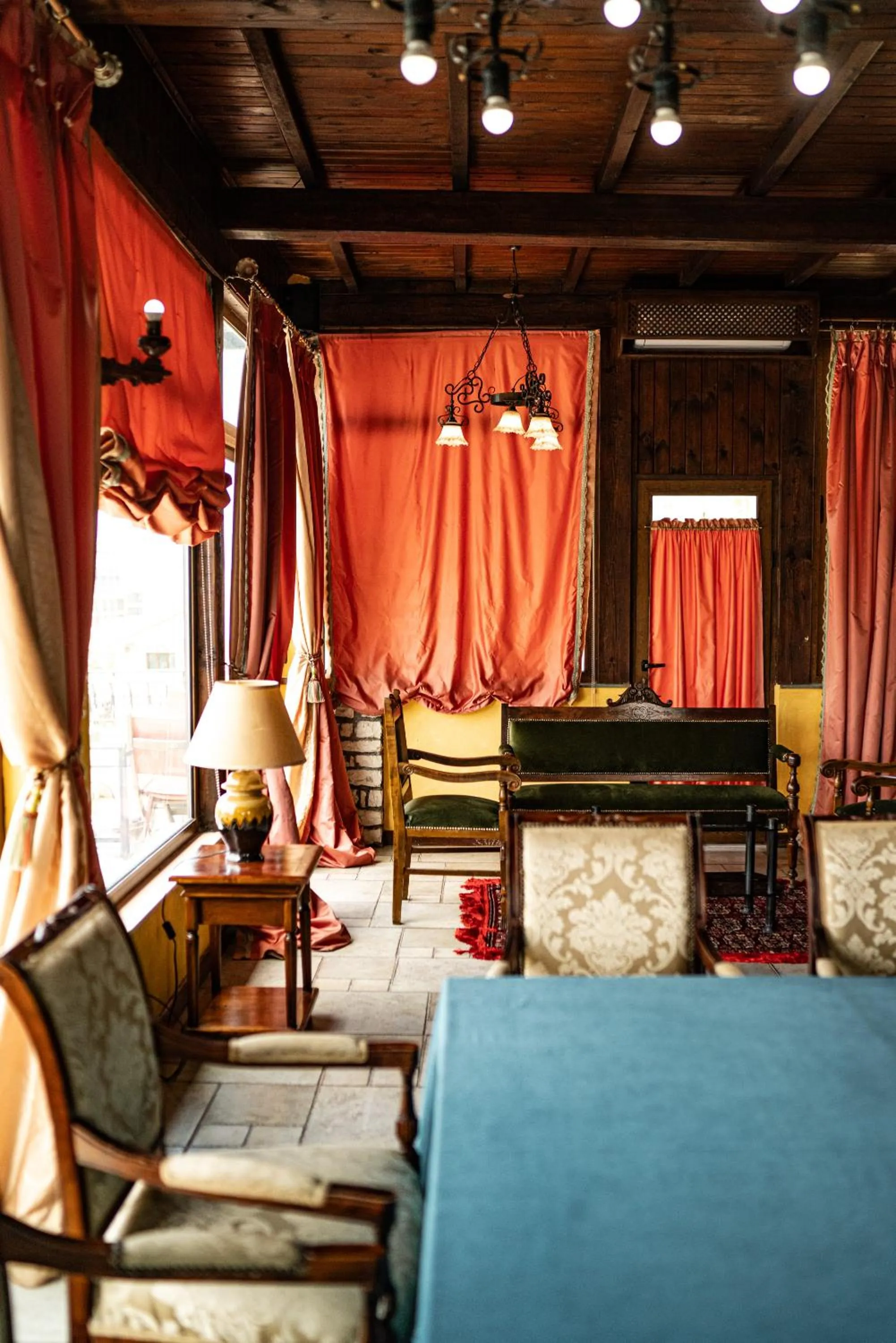 Seating area in Vila Belvedere