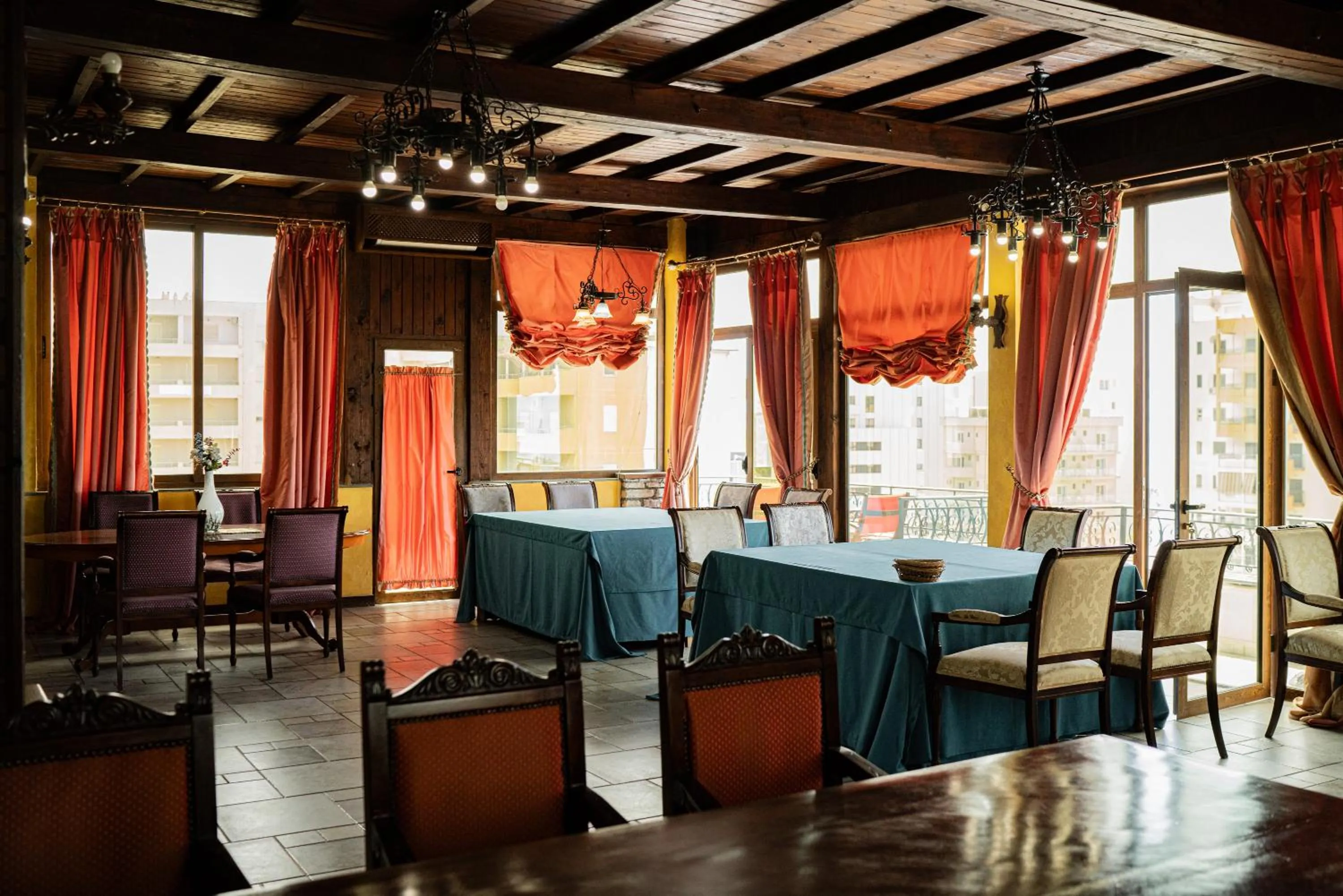 Seating area in Vila Belvedere