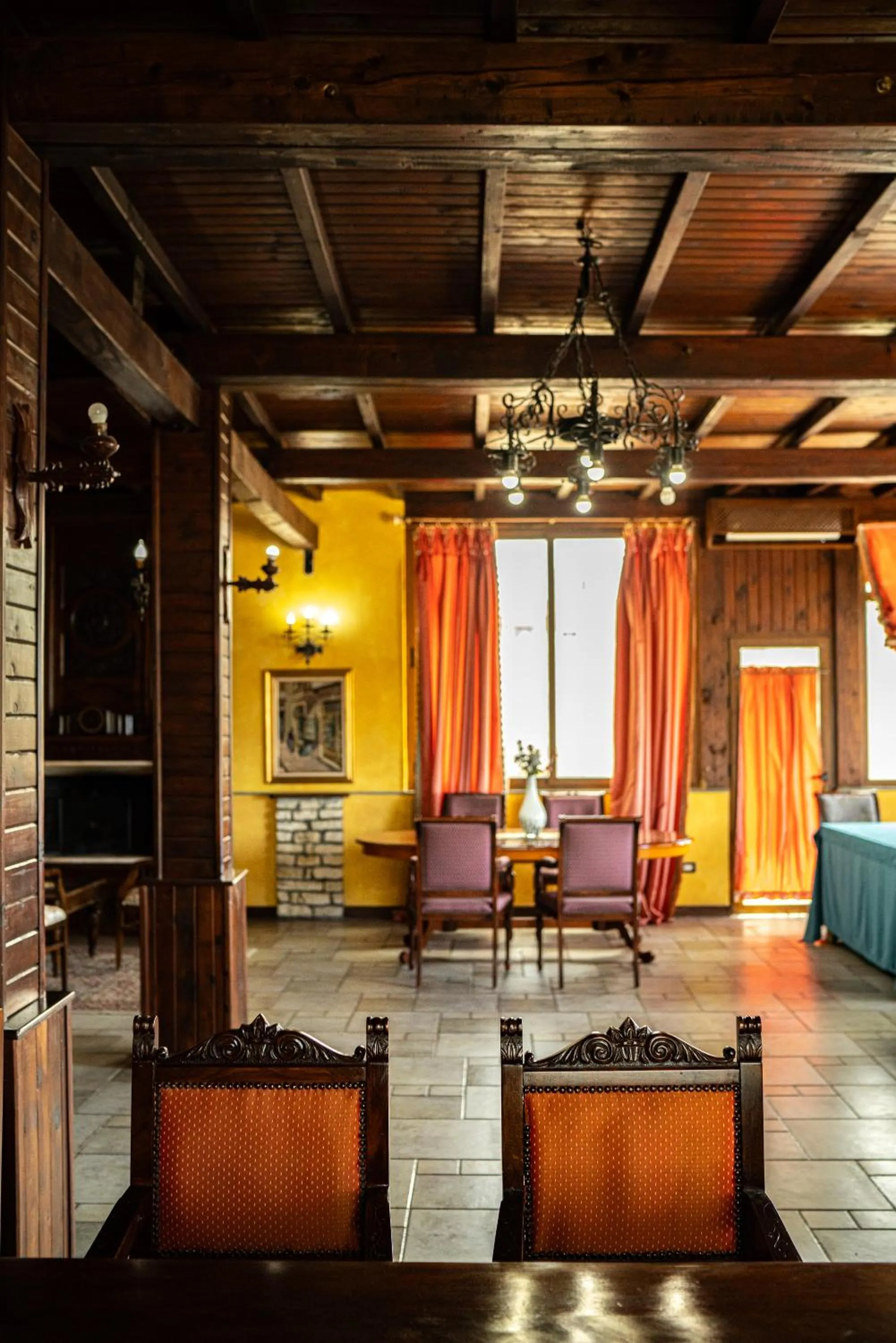 Seating area in Vila Belvedere