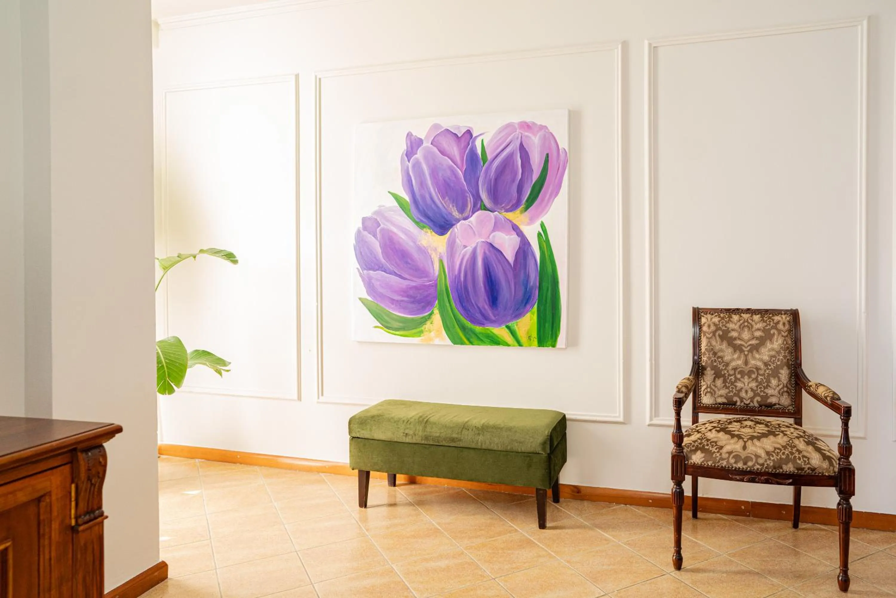 Decorative detail in Vila Belvedere