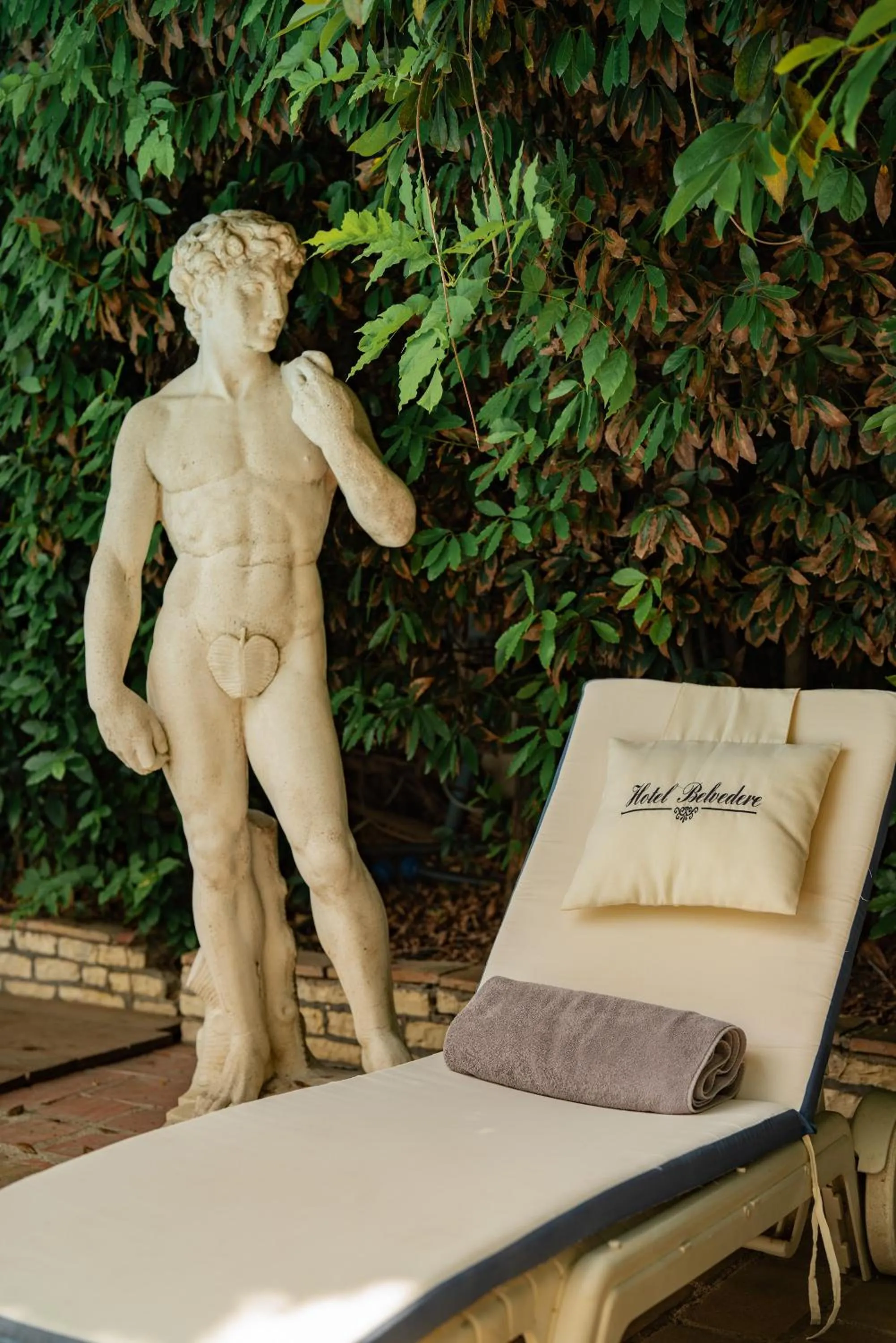 Decorative detail in Vila Belvedere