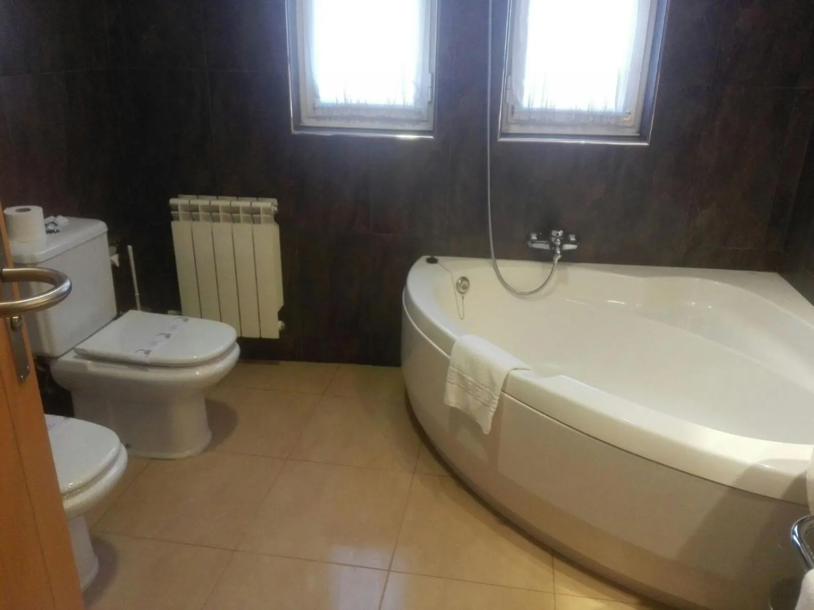 Shower in Hotel Alfageme