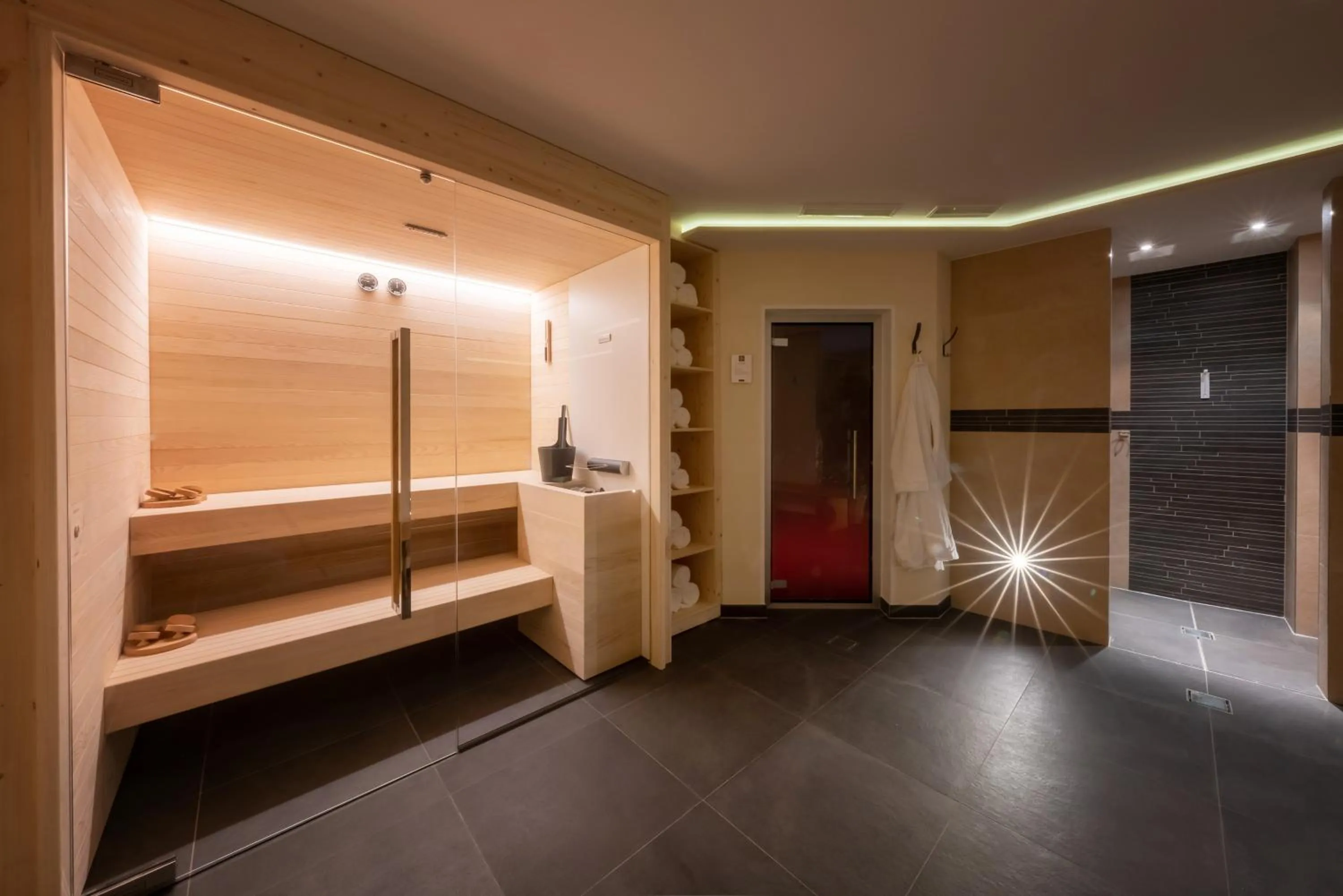 Sauna in Hotel Monte44