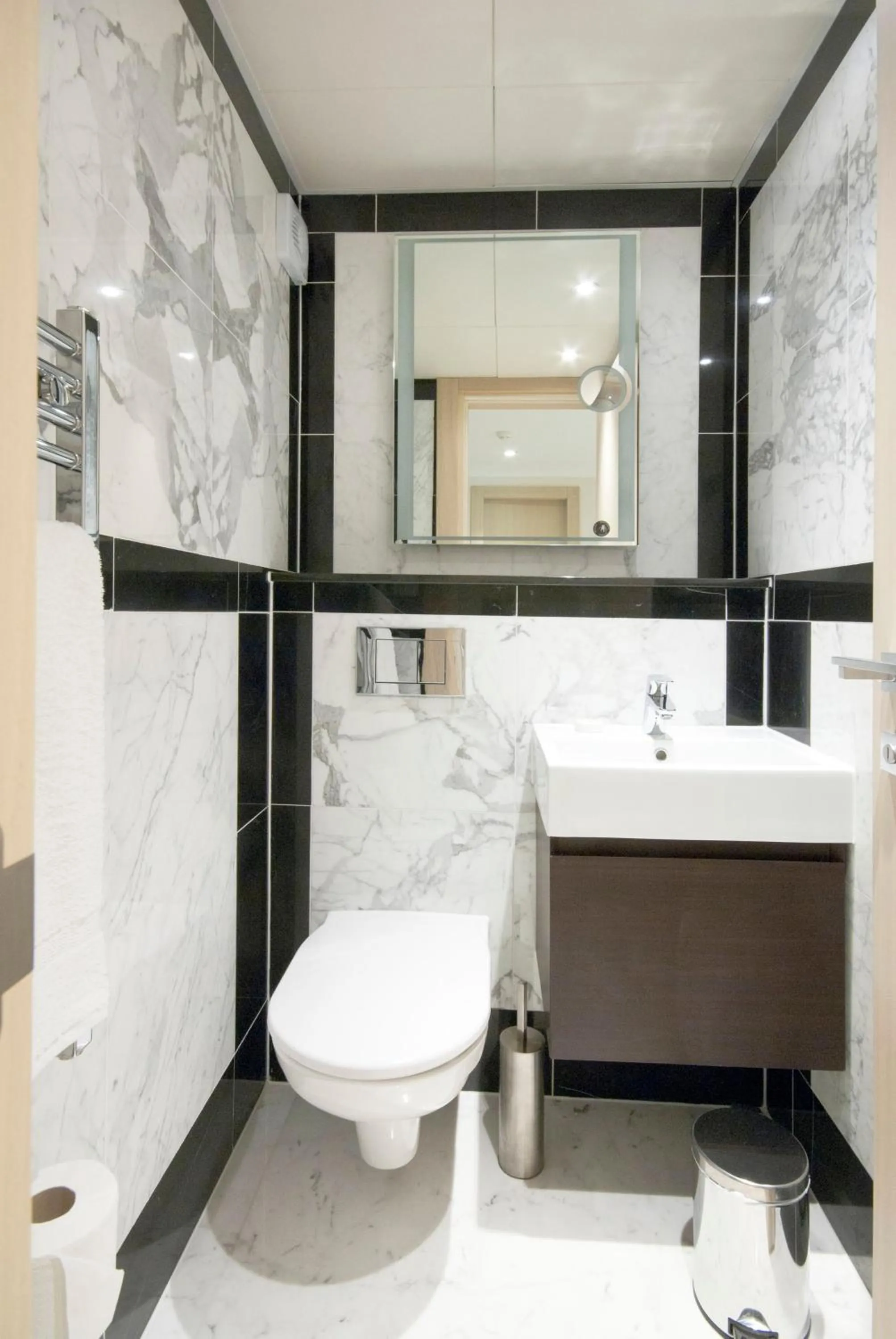 Toilet in Claverley Court Apartments Knightsbridge