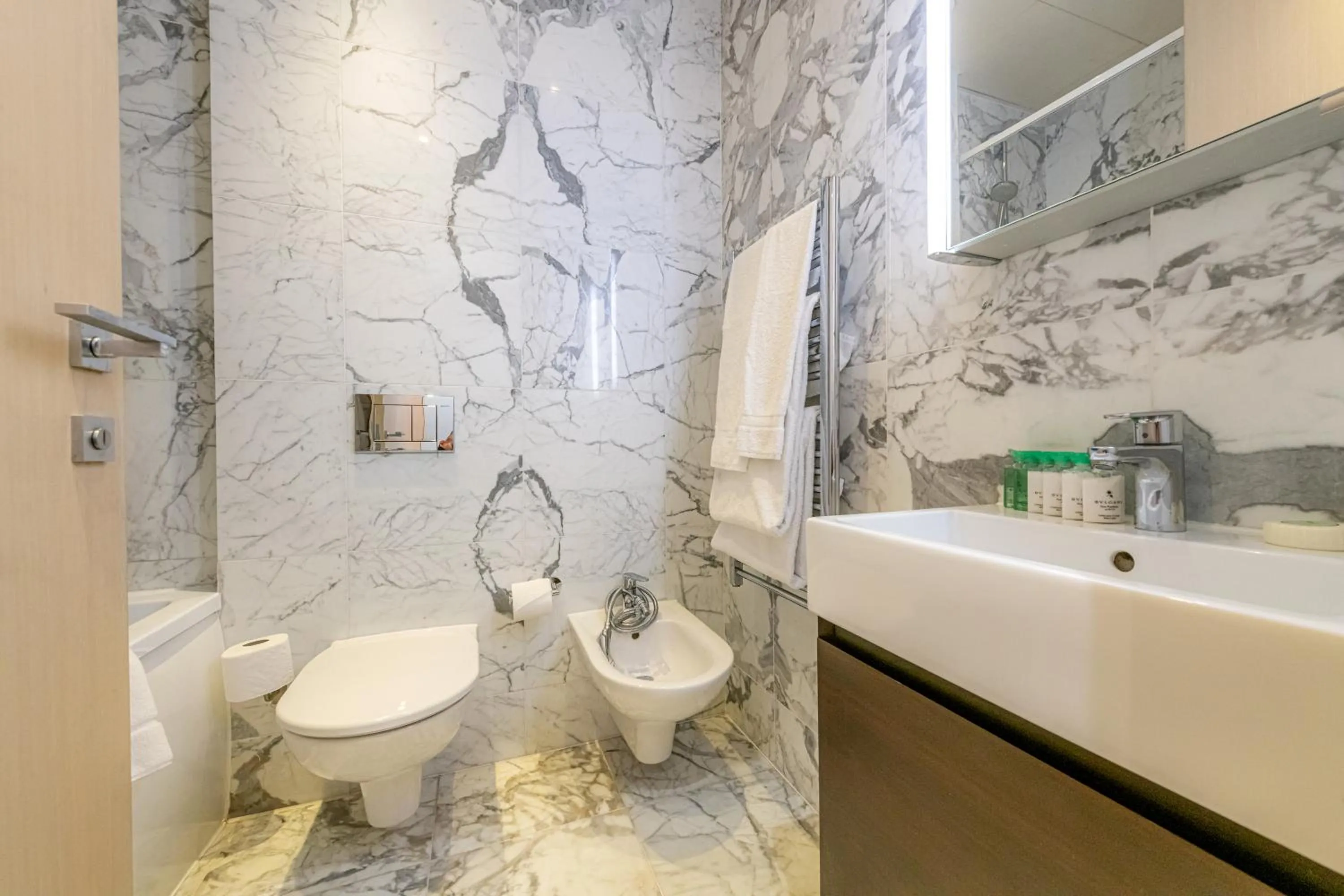 Bathroom in Claverley Court Apartments Knightsbridge