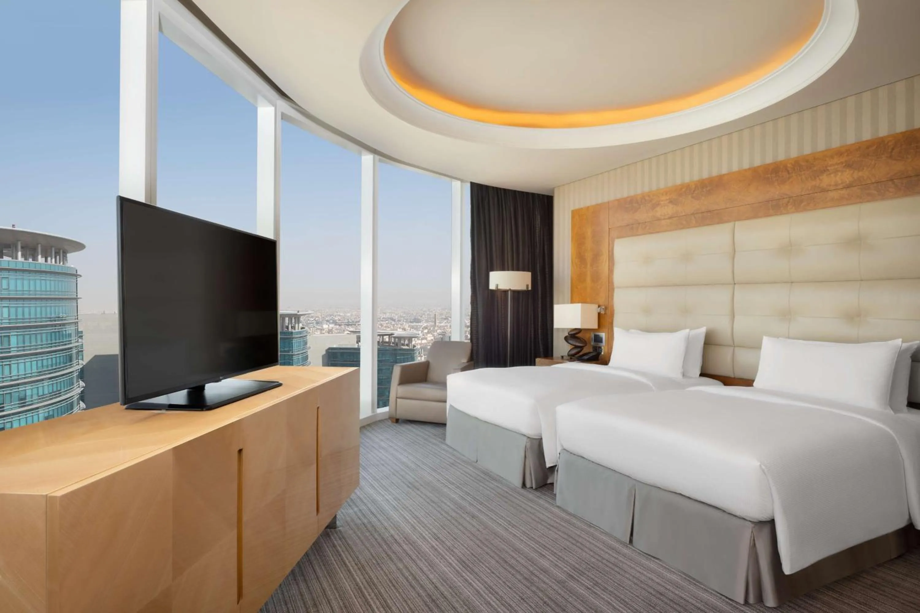 Bed in Hilton Riyadh Hotel & Residences