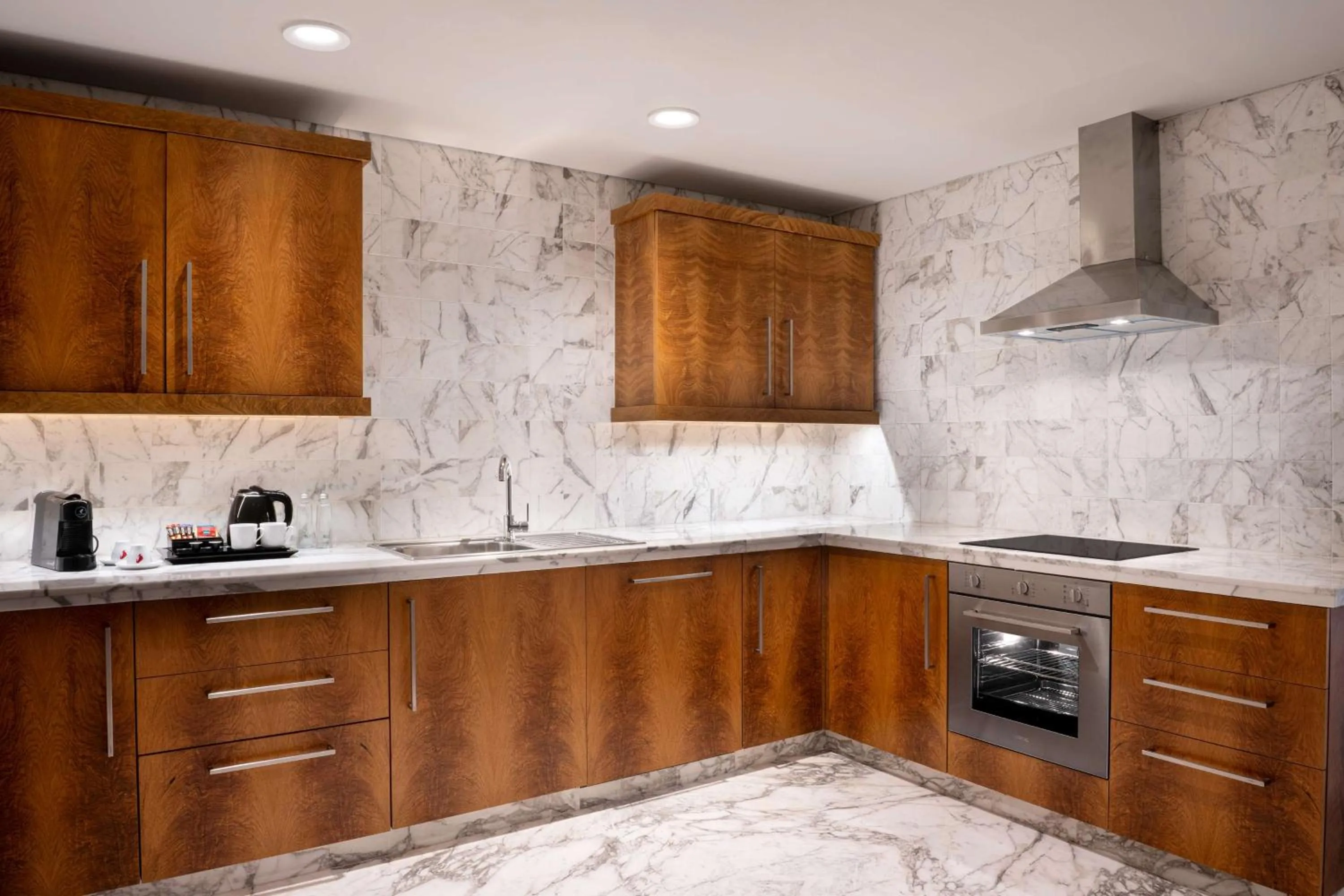 Kitchen or kitchenette in Hilton Riyadh Hotel & Residences