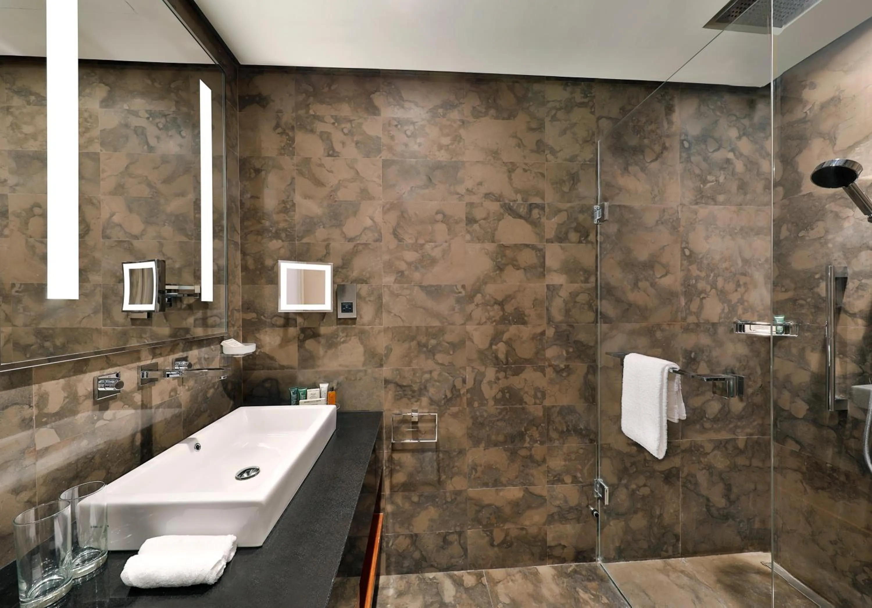 Shower in Hilton Riyadh Hotel & Residences