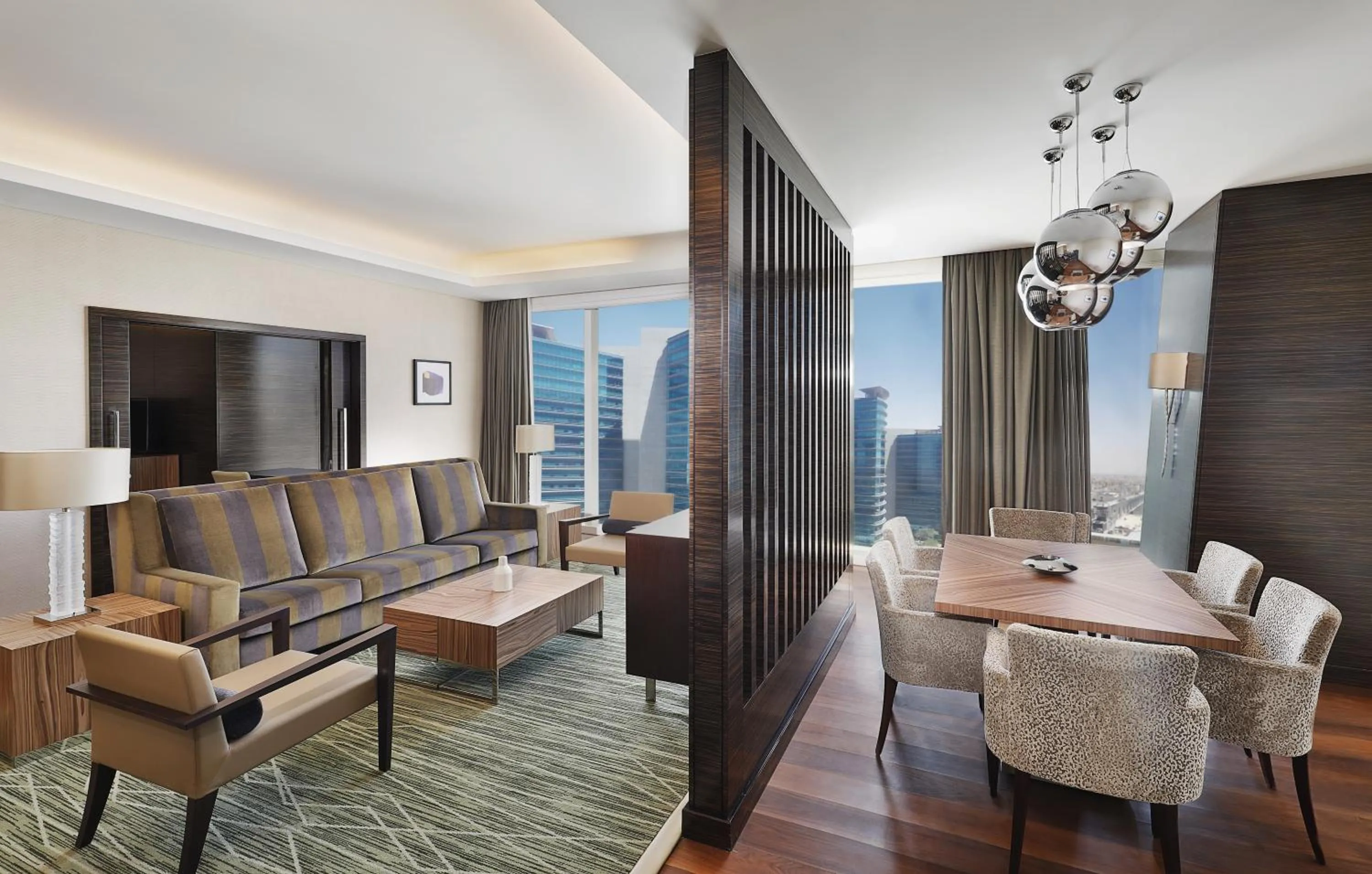 Communal lounge/ TV room in Hilton Riyadh Hotel & Residences