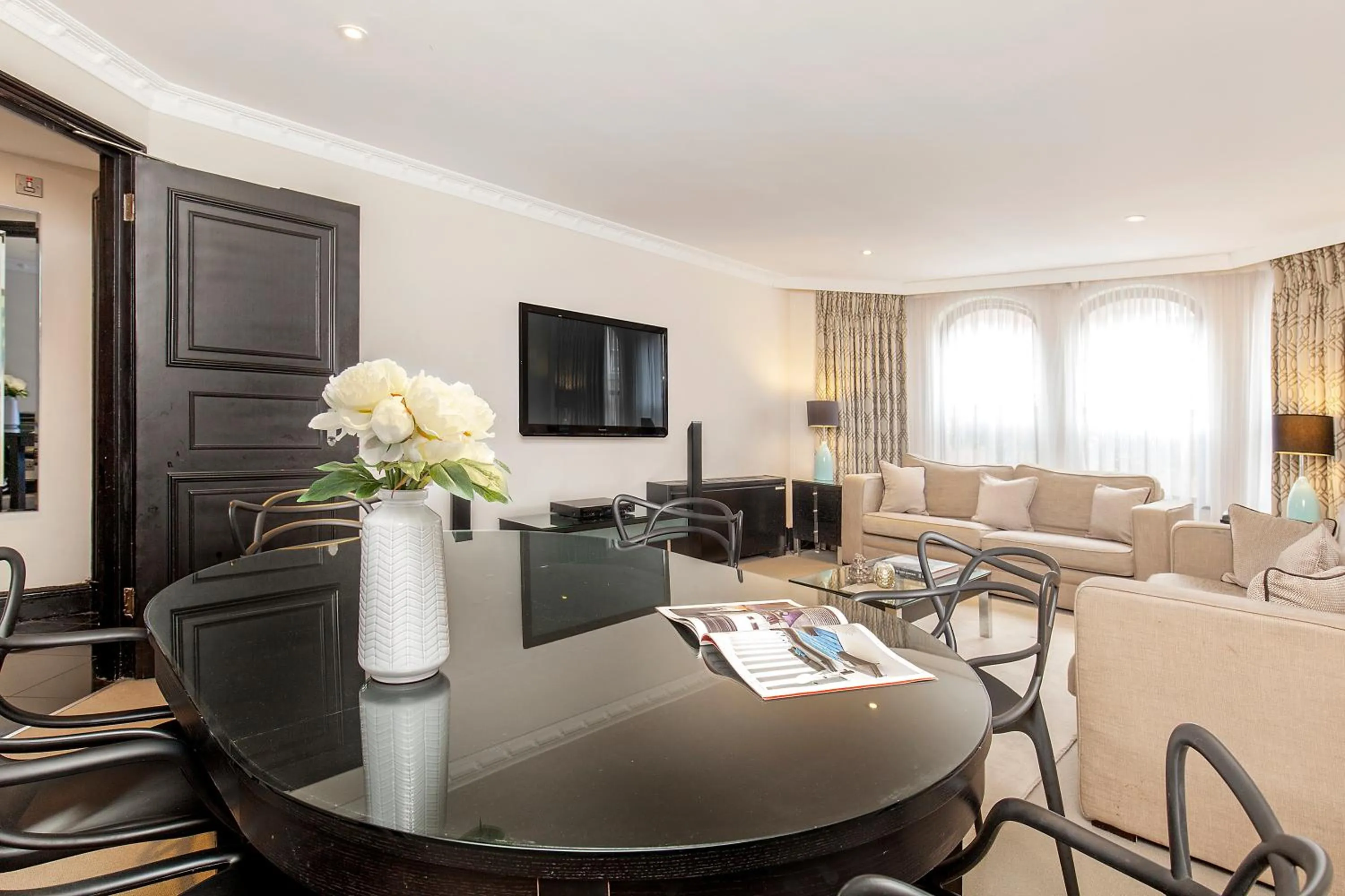 Living room in Mayfair House