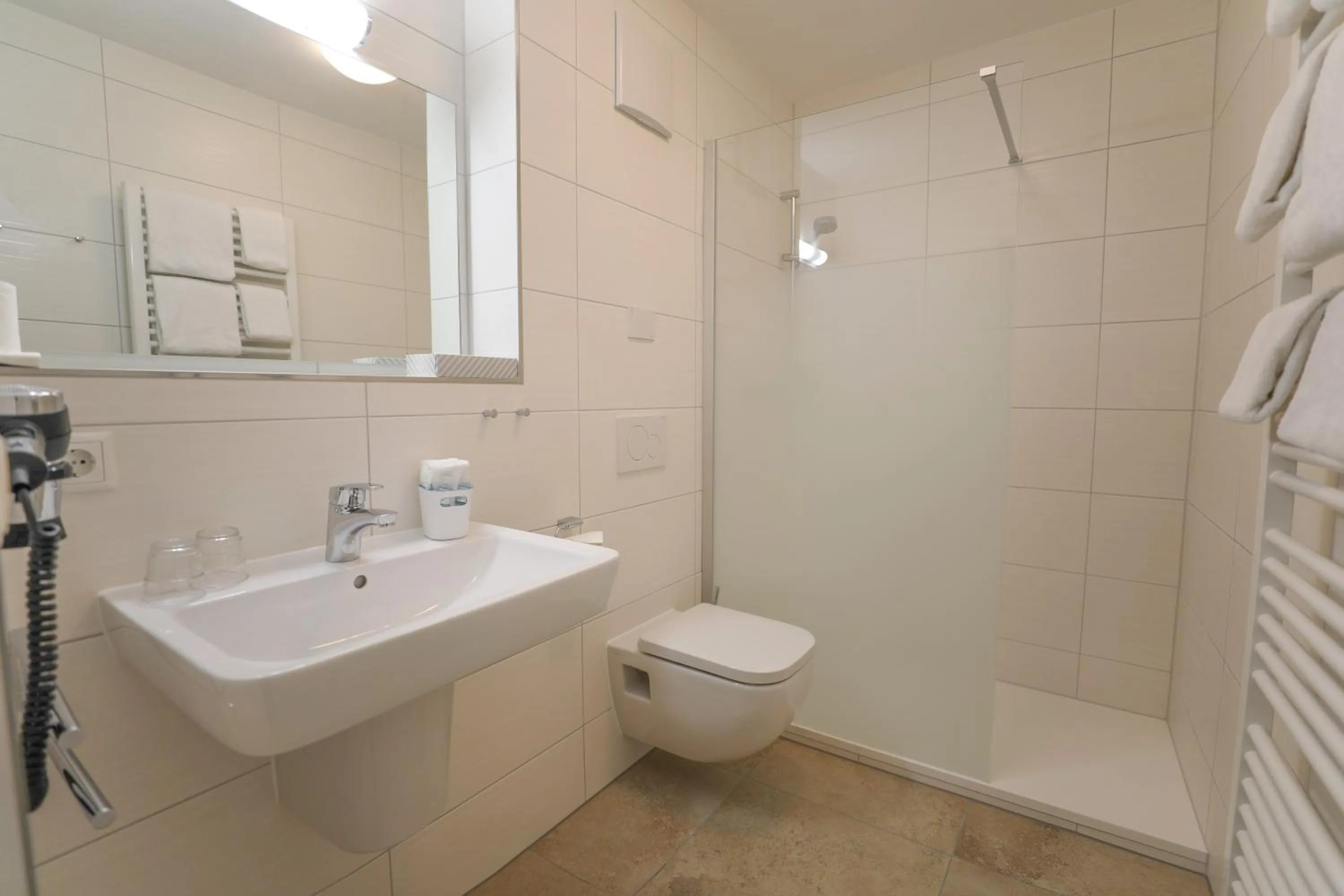 Bathroom in Hotel Wilder Mann