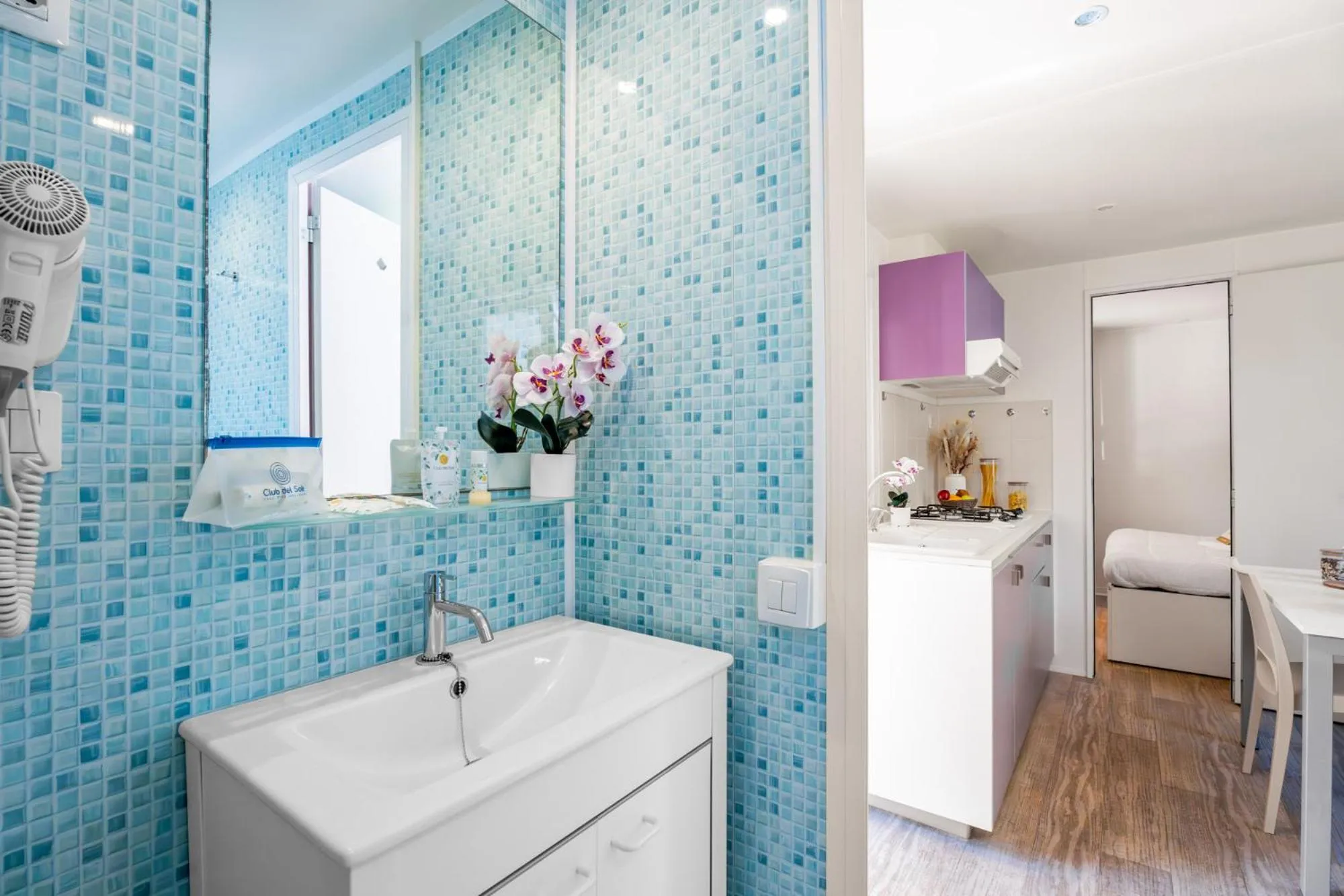 Bathroom in Club del Sole Rivaverde Easy Camping Village