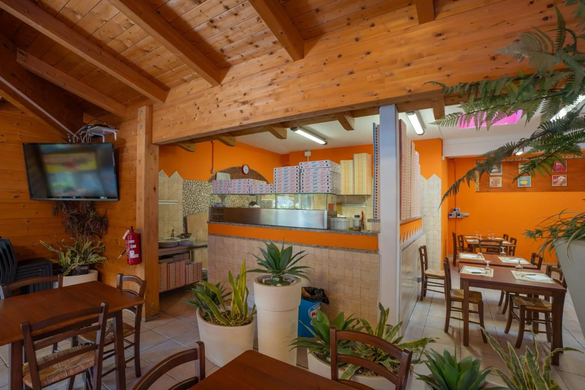 Restaurant/places to eat in Club del Sole Rivaverde Easy Camping Village