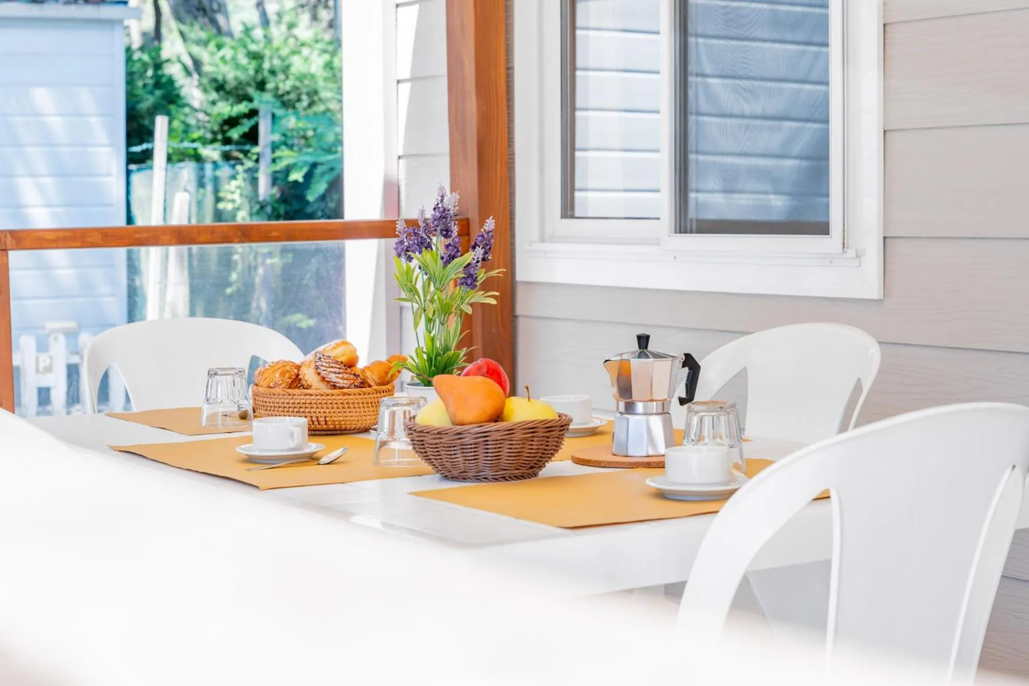 Balcony/Terrace in Club del Sole Rivaverde Easy Camping Village