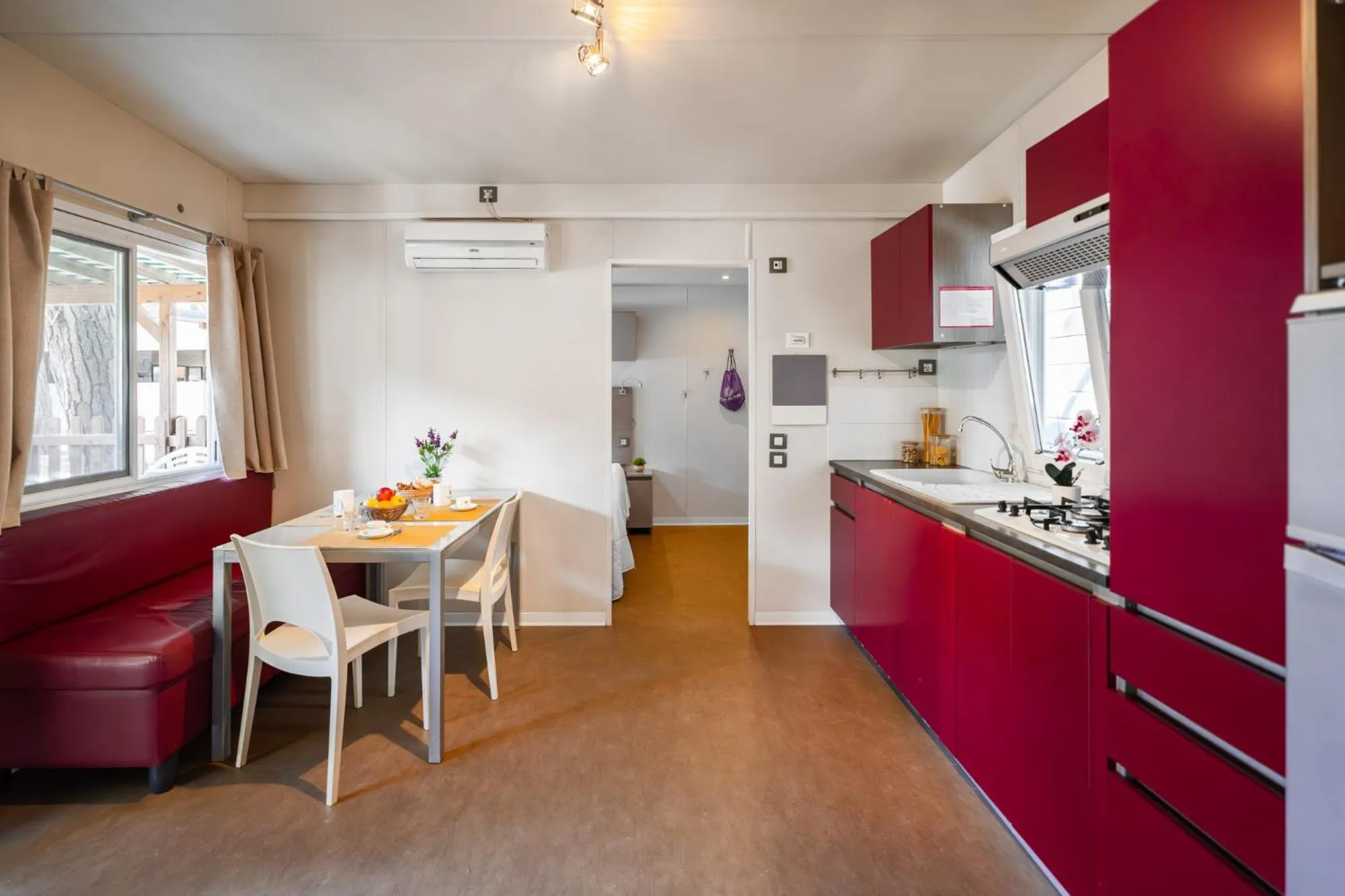 kitchen in Club del Sole Rivaverde Easy Camping Village