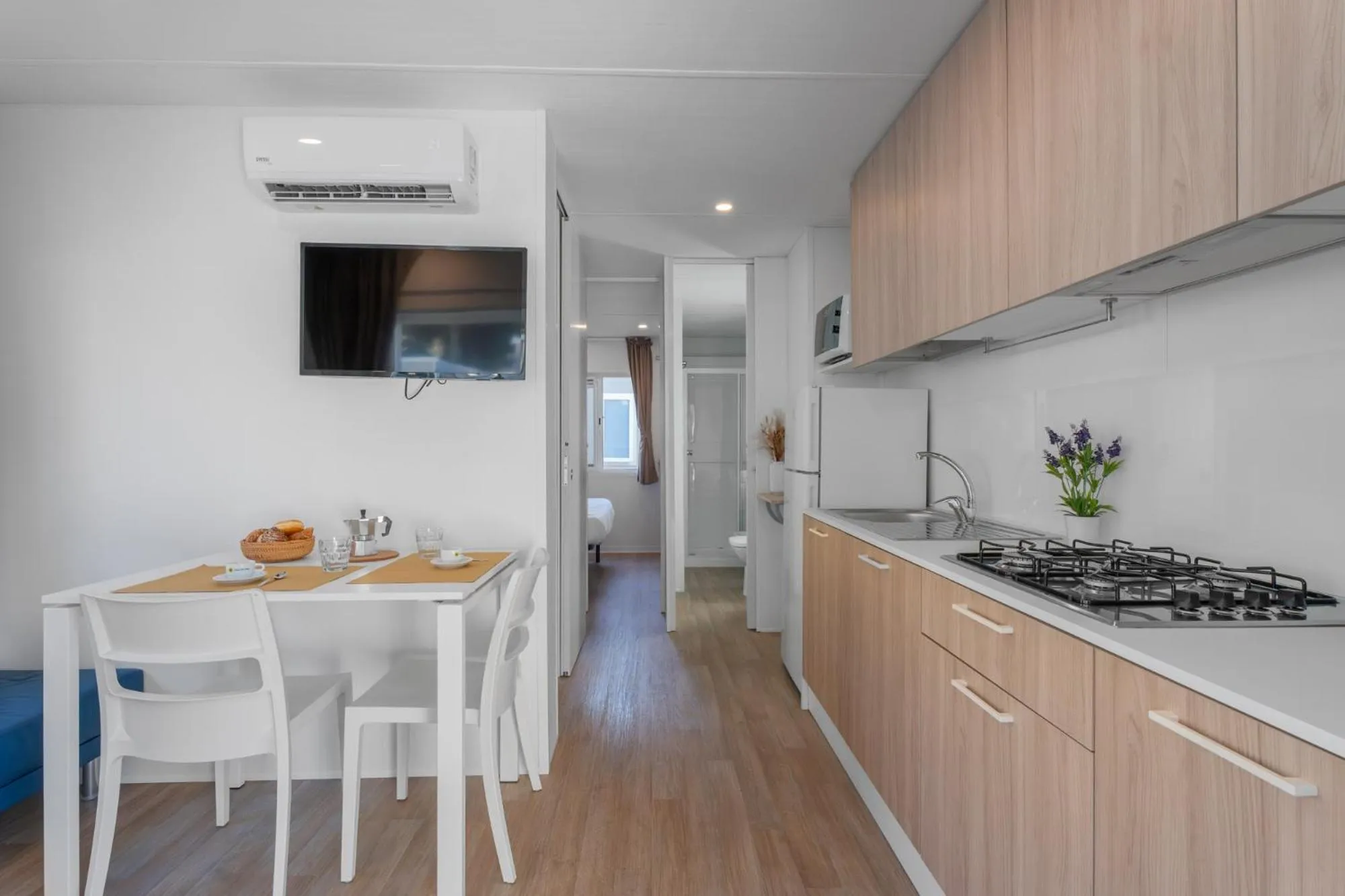 kitchen in Club del Sole Rivaverde Easy Camping Village