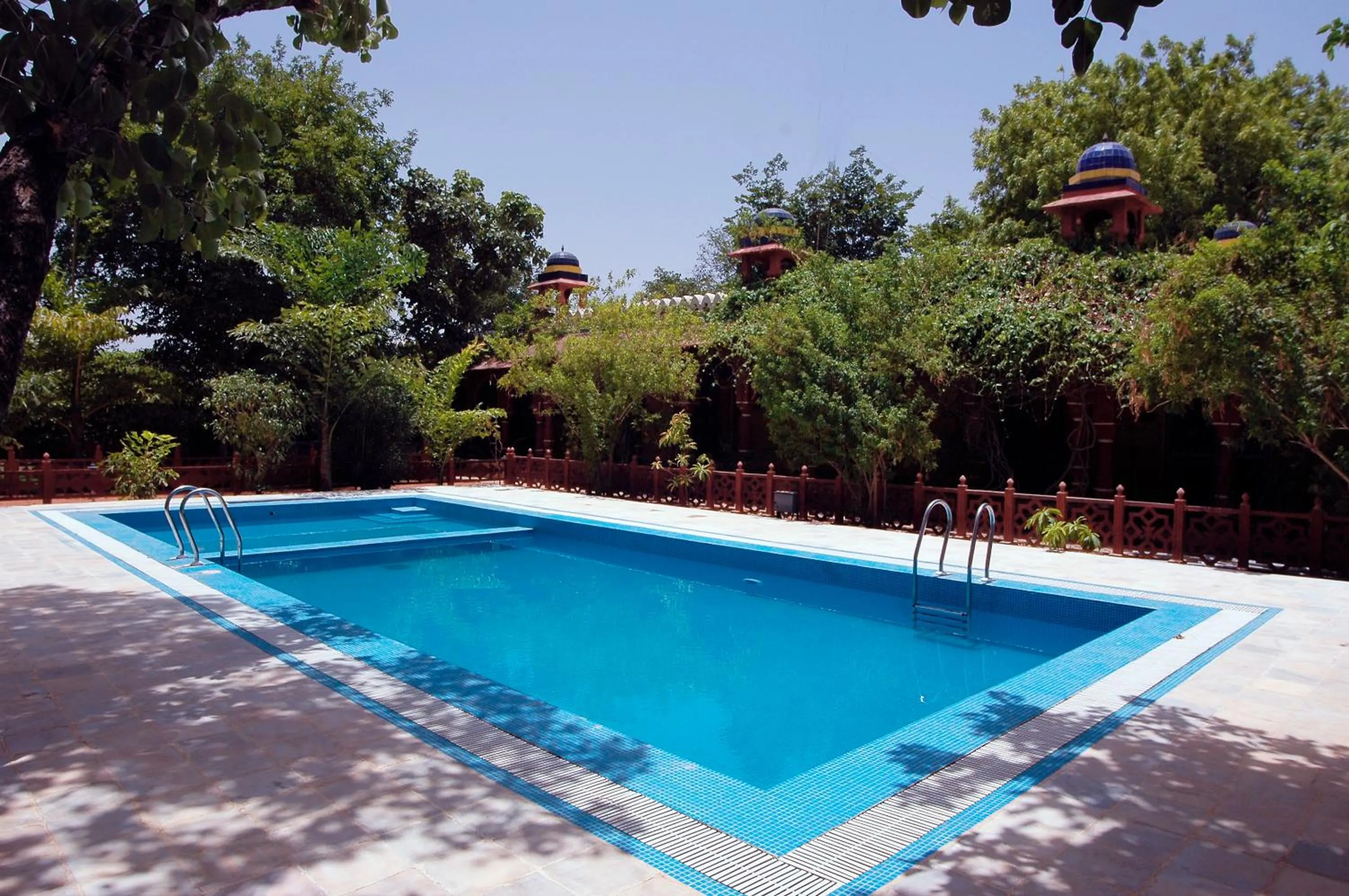 Swimming pool in Bundelkhand Riverside