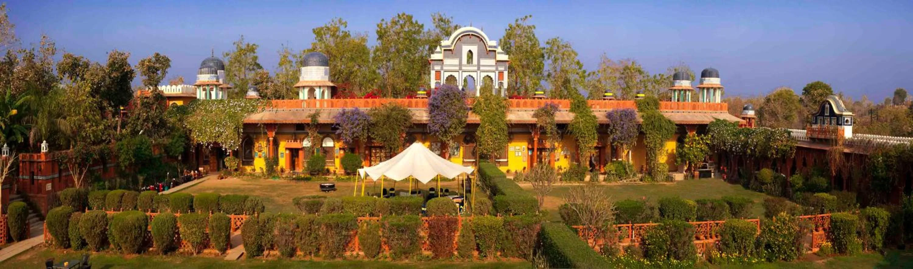 Garden view in Bundelkhand Riverside