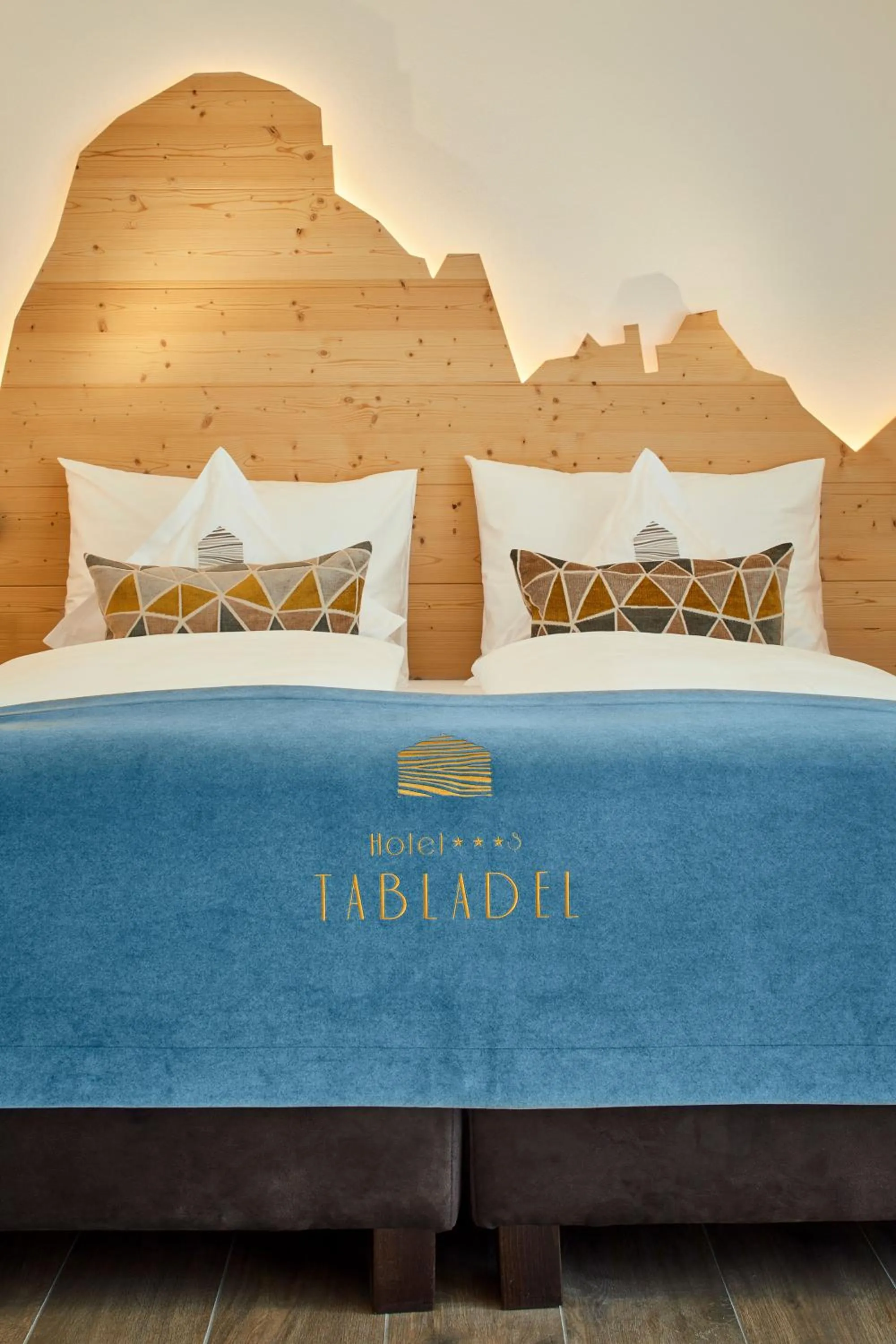 Bed in Hotel Tabladel