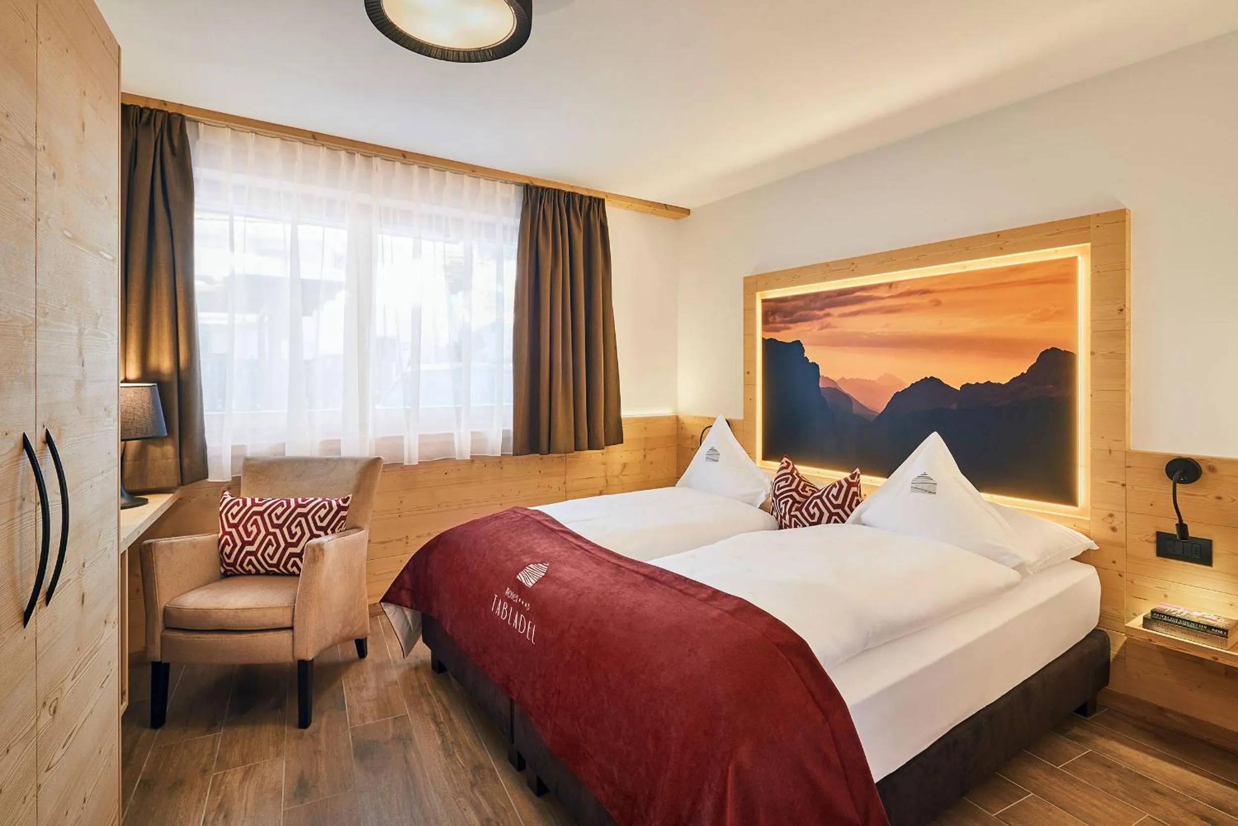 Bedroom, Bed in Hotel Tabladel