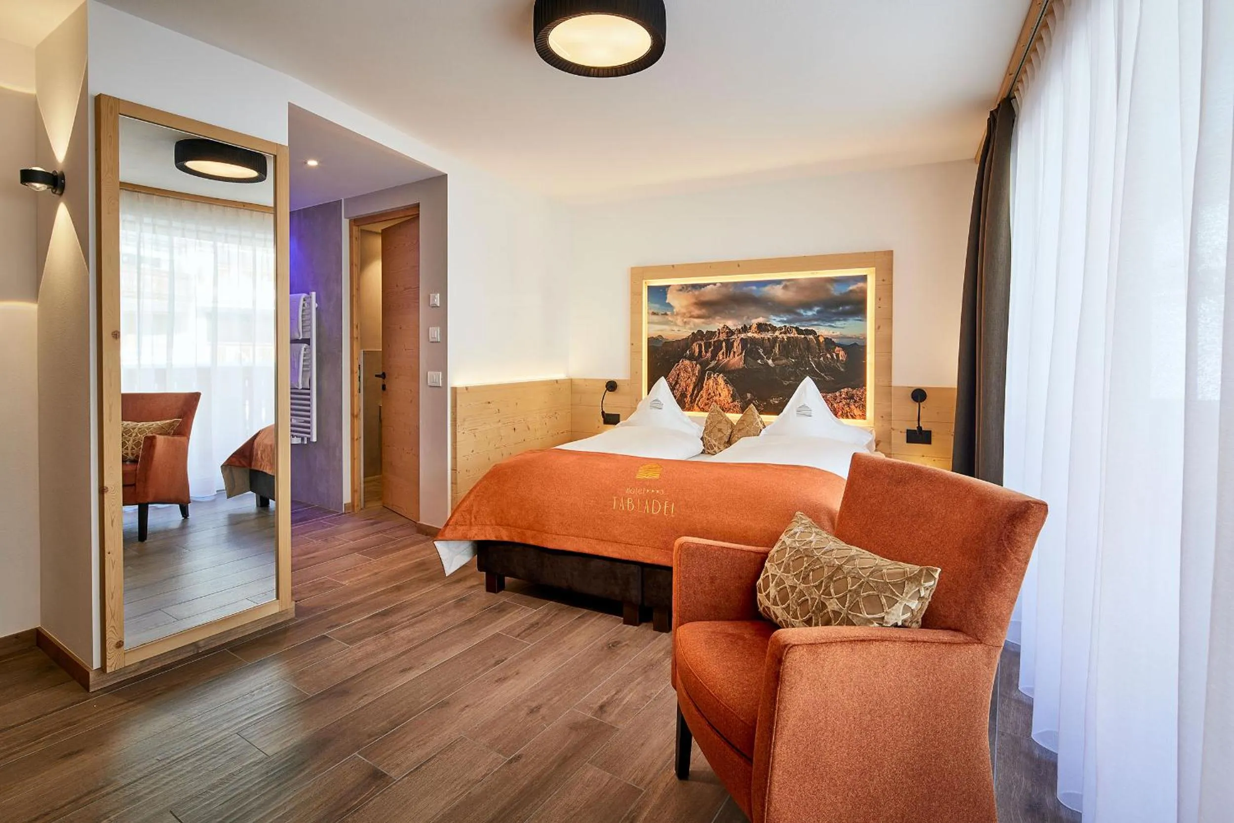 Bedroom, Bed in Hotel Tabladel