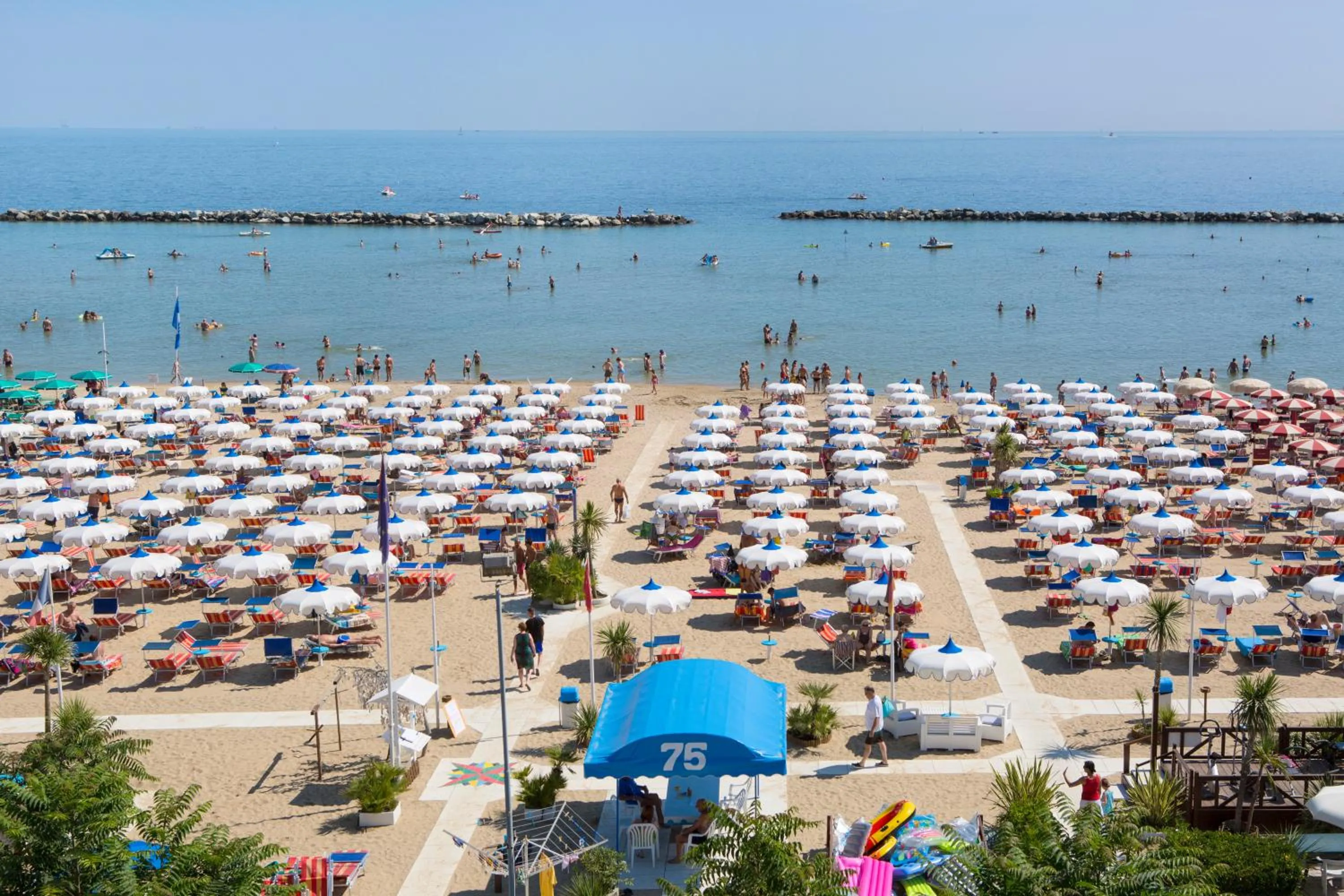 Beach in Hotel Gorini