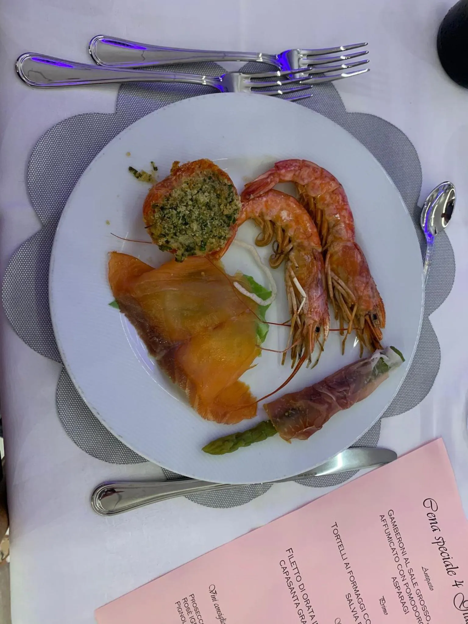 Food and drinks in Hotel Gorini