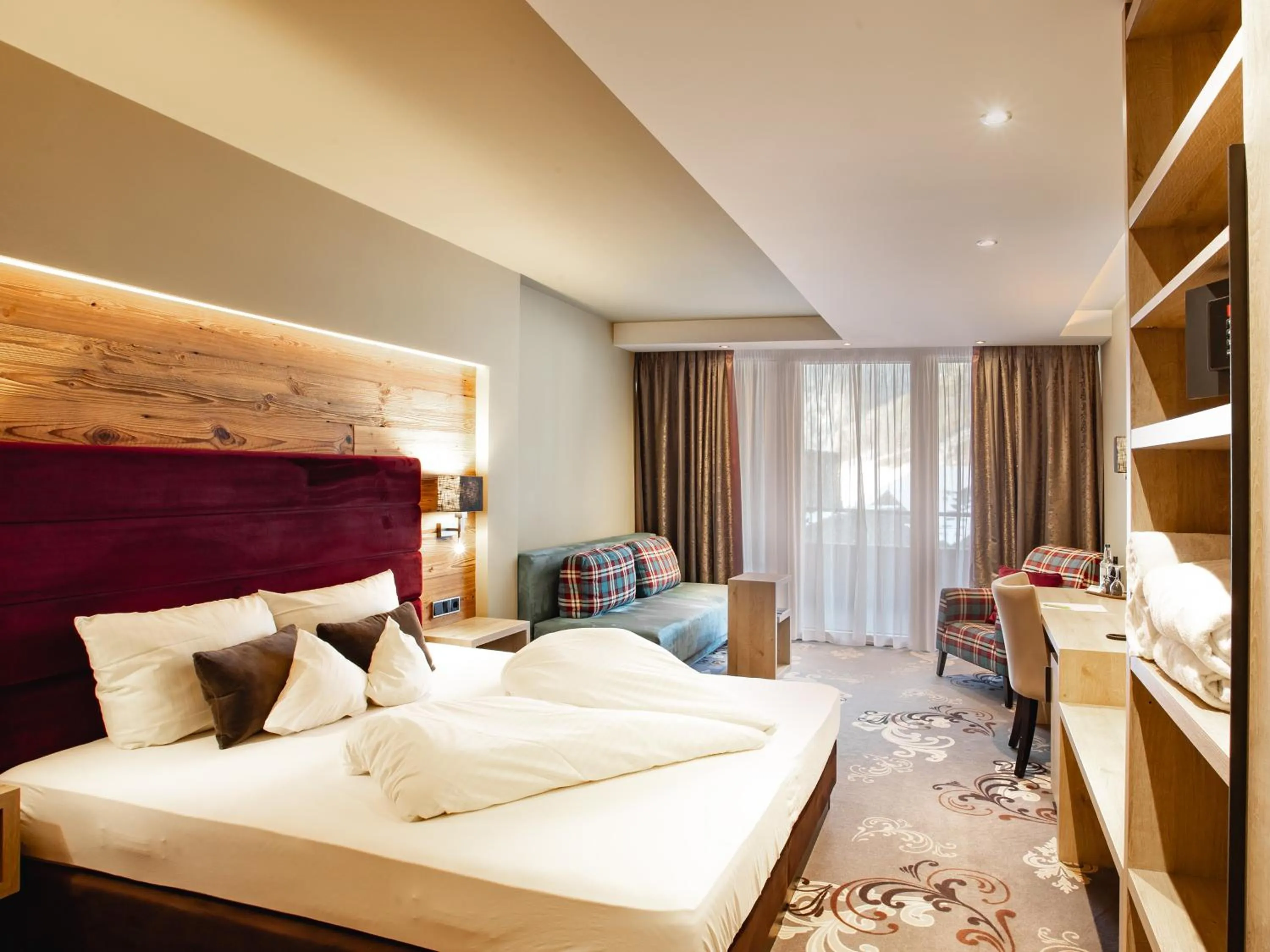 Photo of the whole room, Bed in Hotel Bergruh