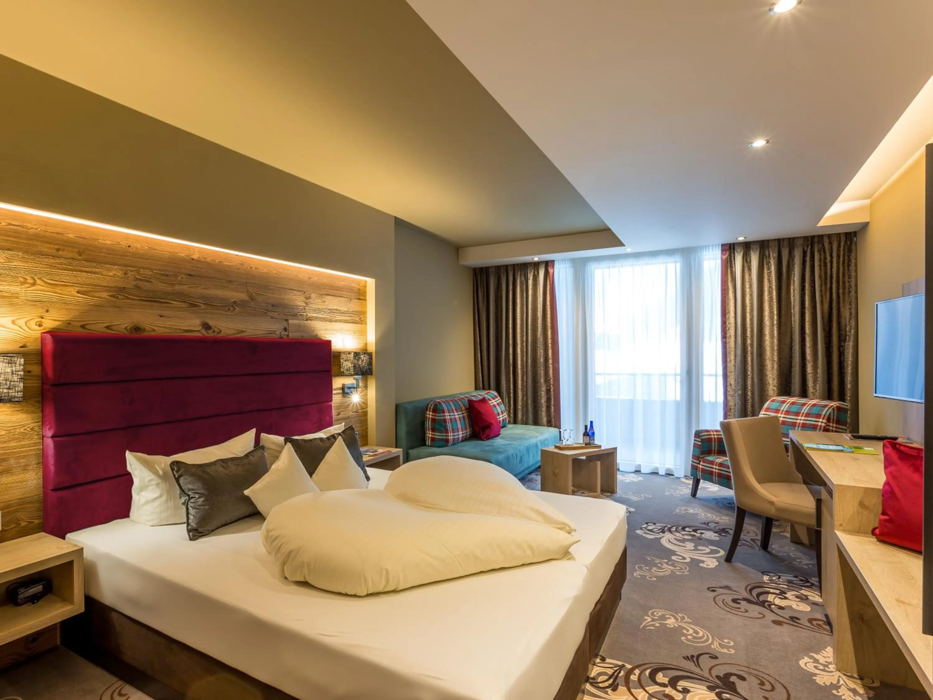 Photo of the whole room, Bed in Hotel Bergruh