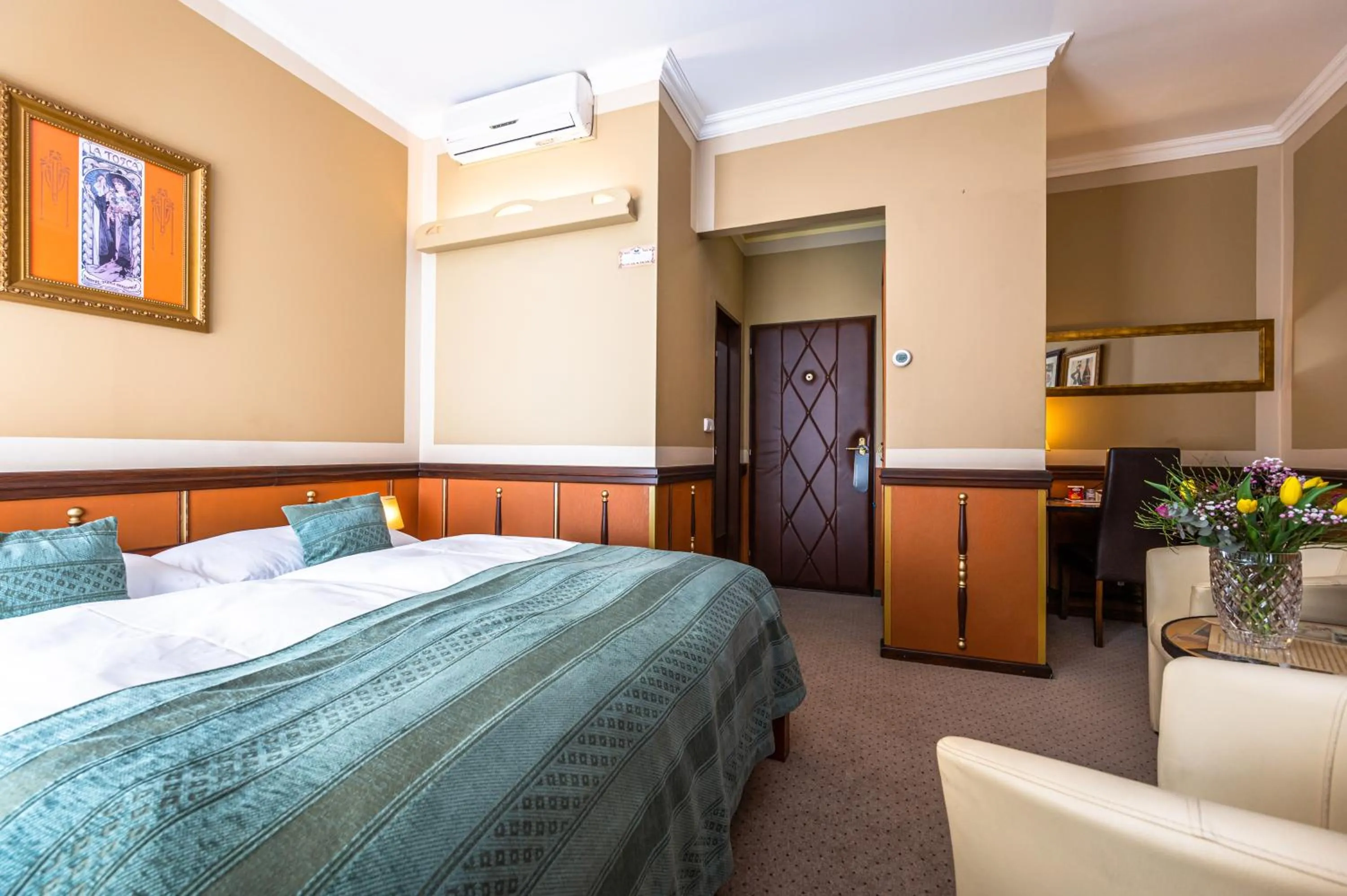 Bed in Hotel Hastal Prague Old Town