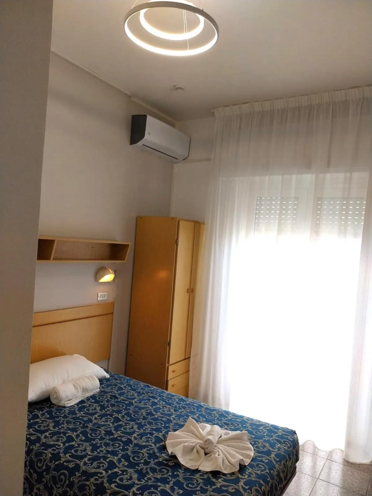 Bed in Hotel Angela