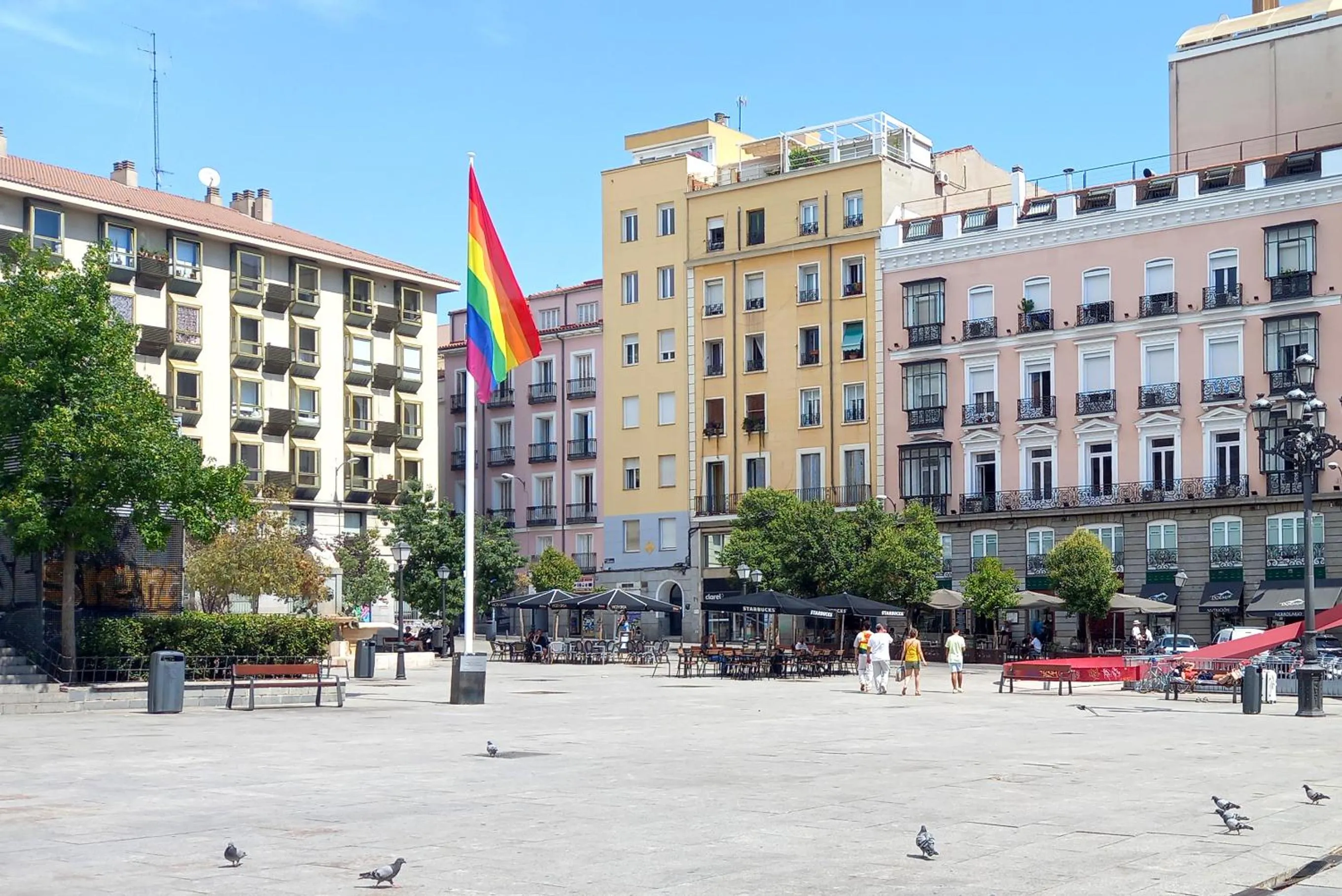 Street view in Woohoo Rooms Chueca