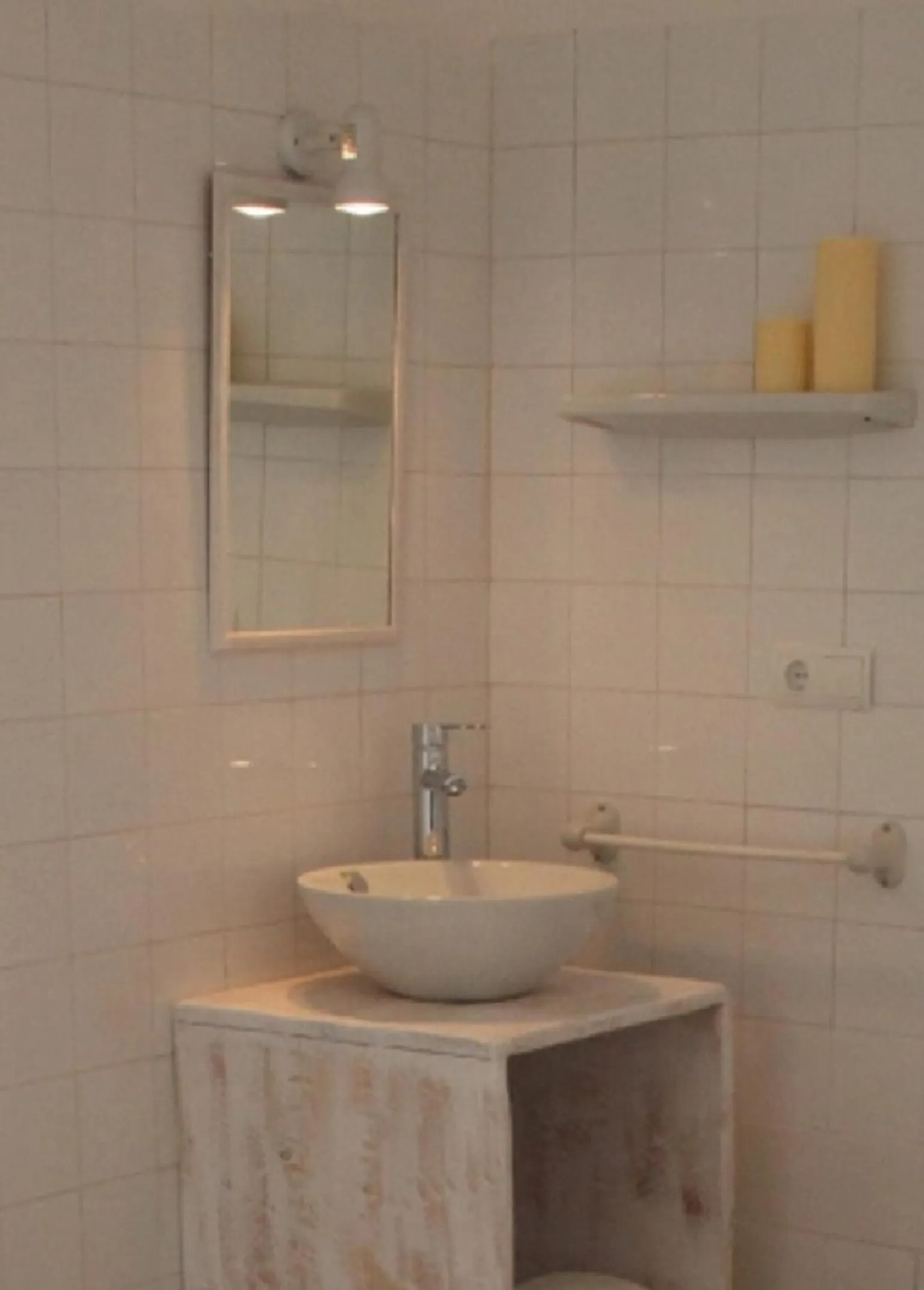 Bathroom in Juanita Hostal