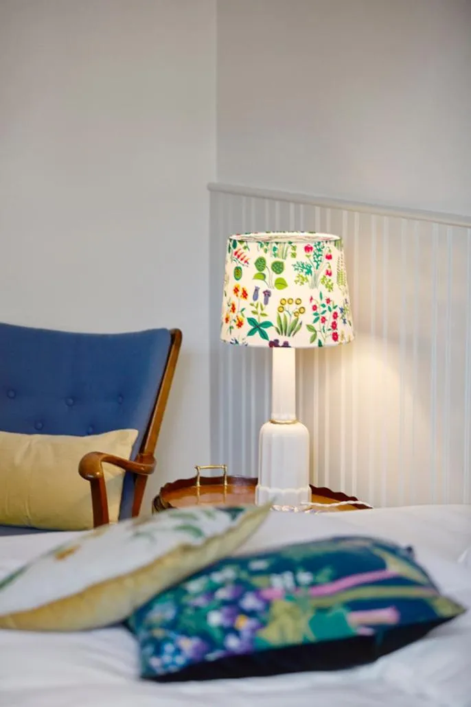 Bed in Hotel Hornbækhus