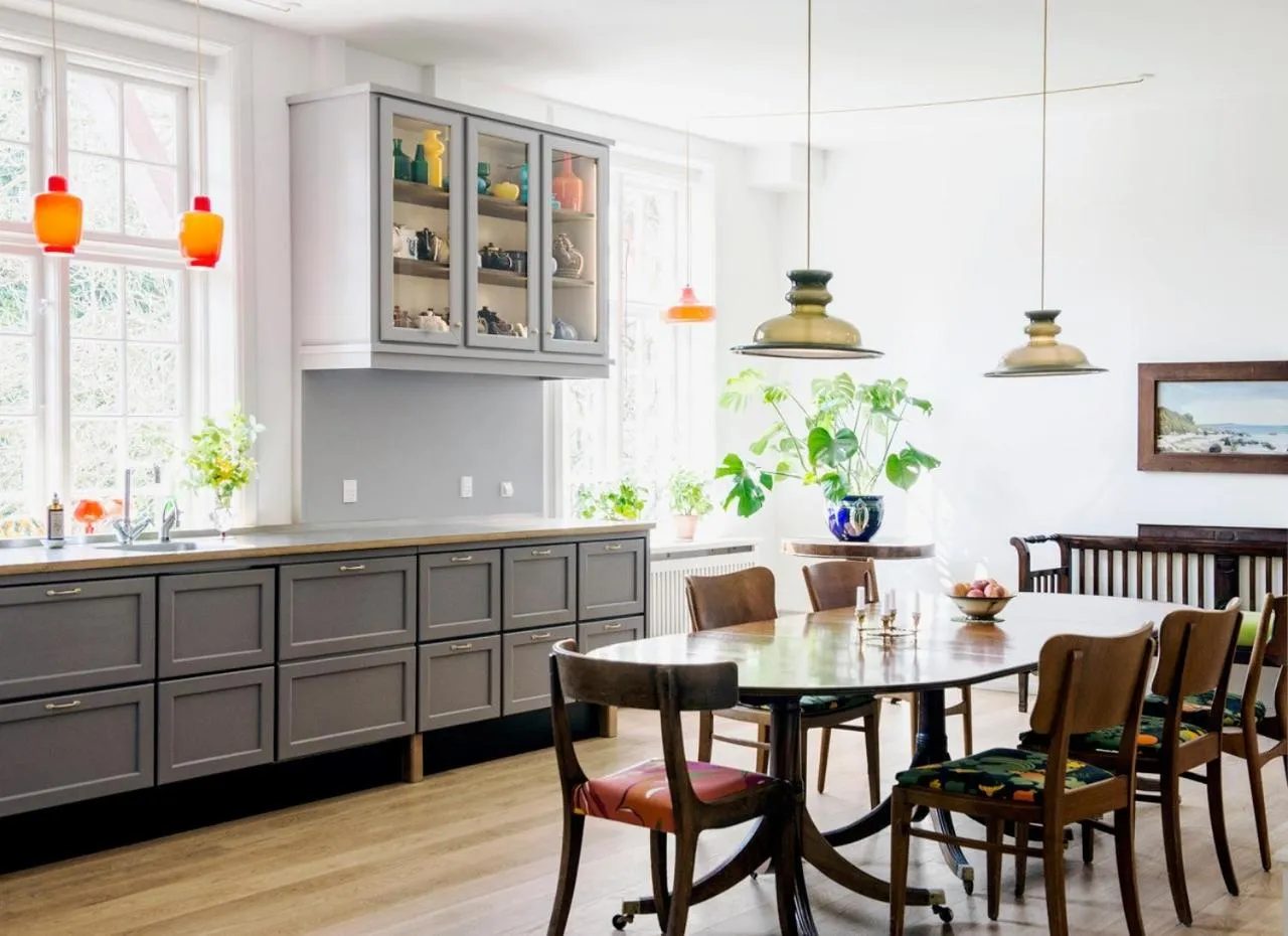 Lobby or reception in Hotel Hornbækhus