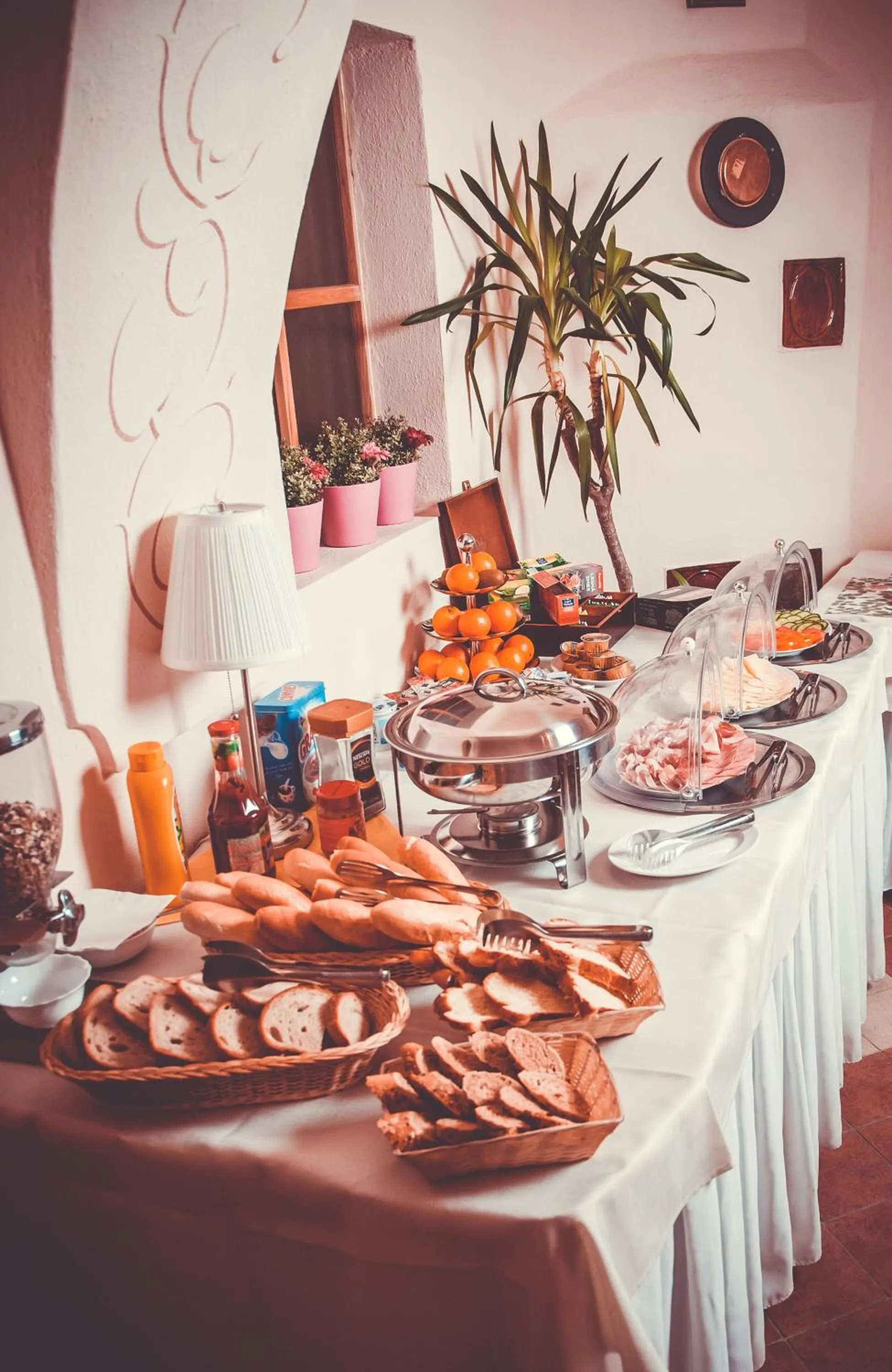 Buffet breakfast in Resla Residence I, II, & Wellness