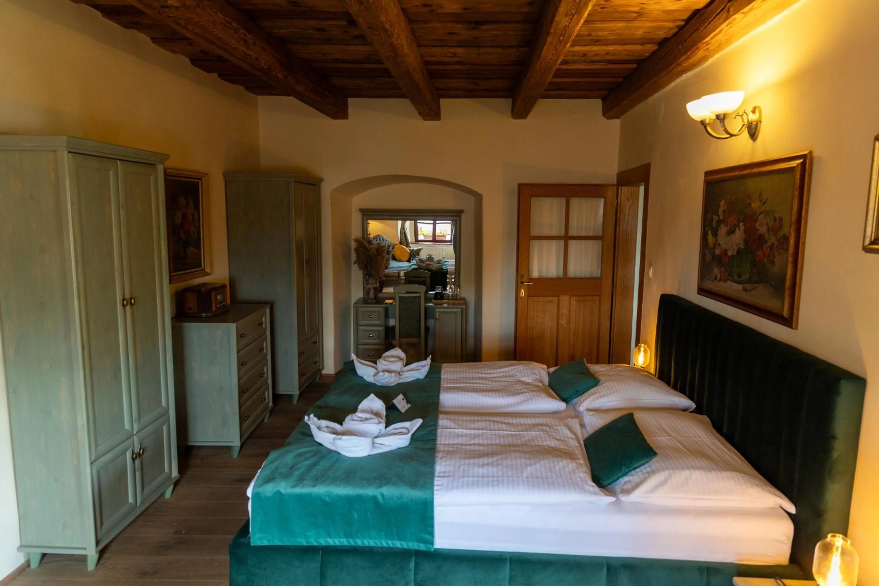 Photo of the whole room, Bed in Resla Residence I, II, & Wellness