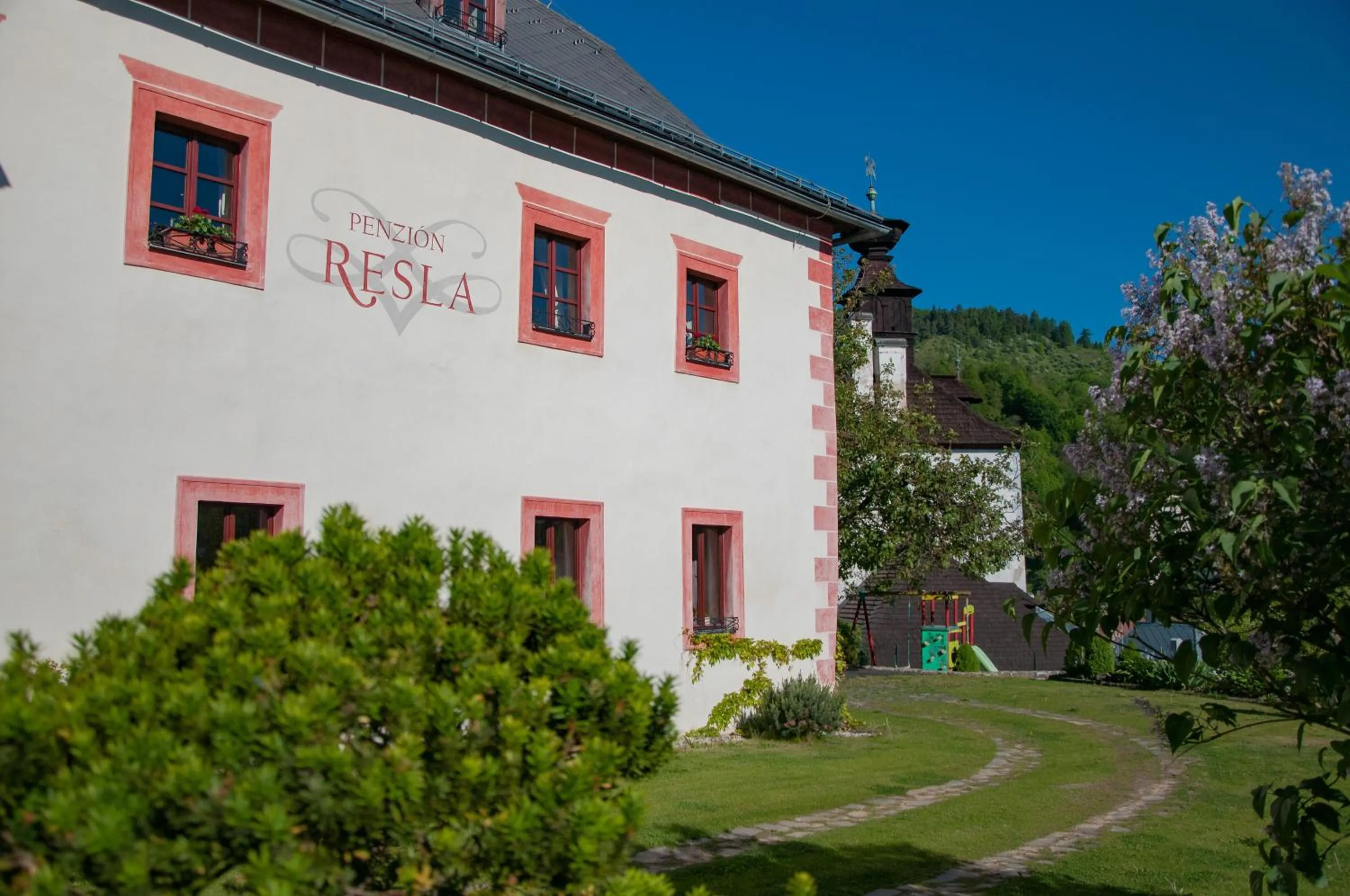 Garden in Resla Residence I, II, & Wellness