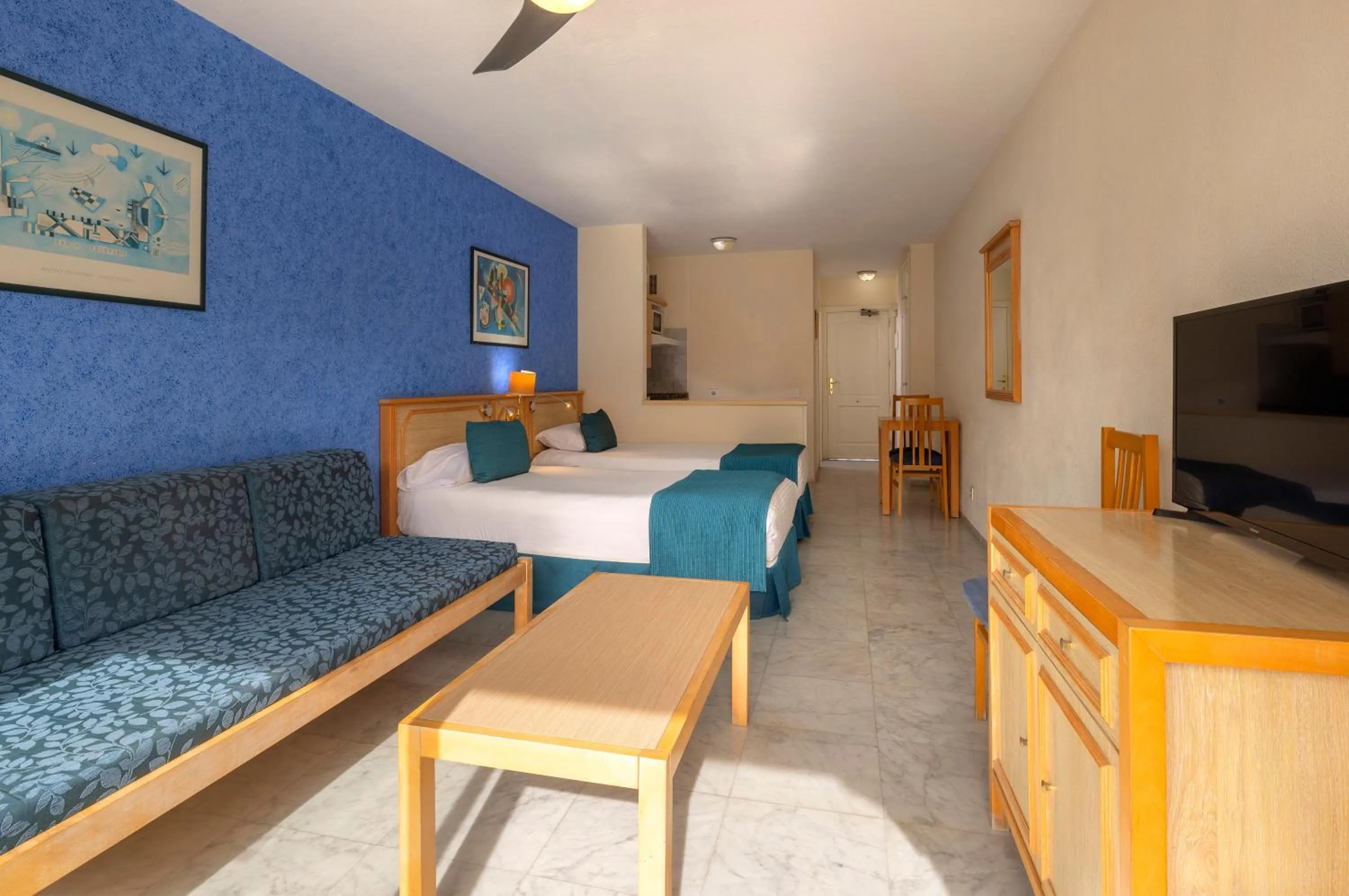 Seating area, Bed in whala!tenerife