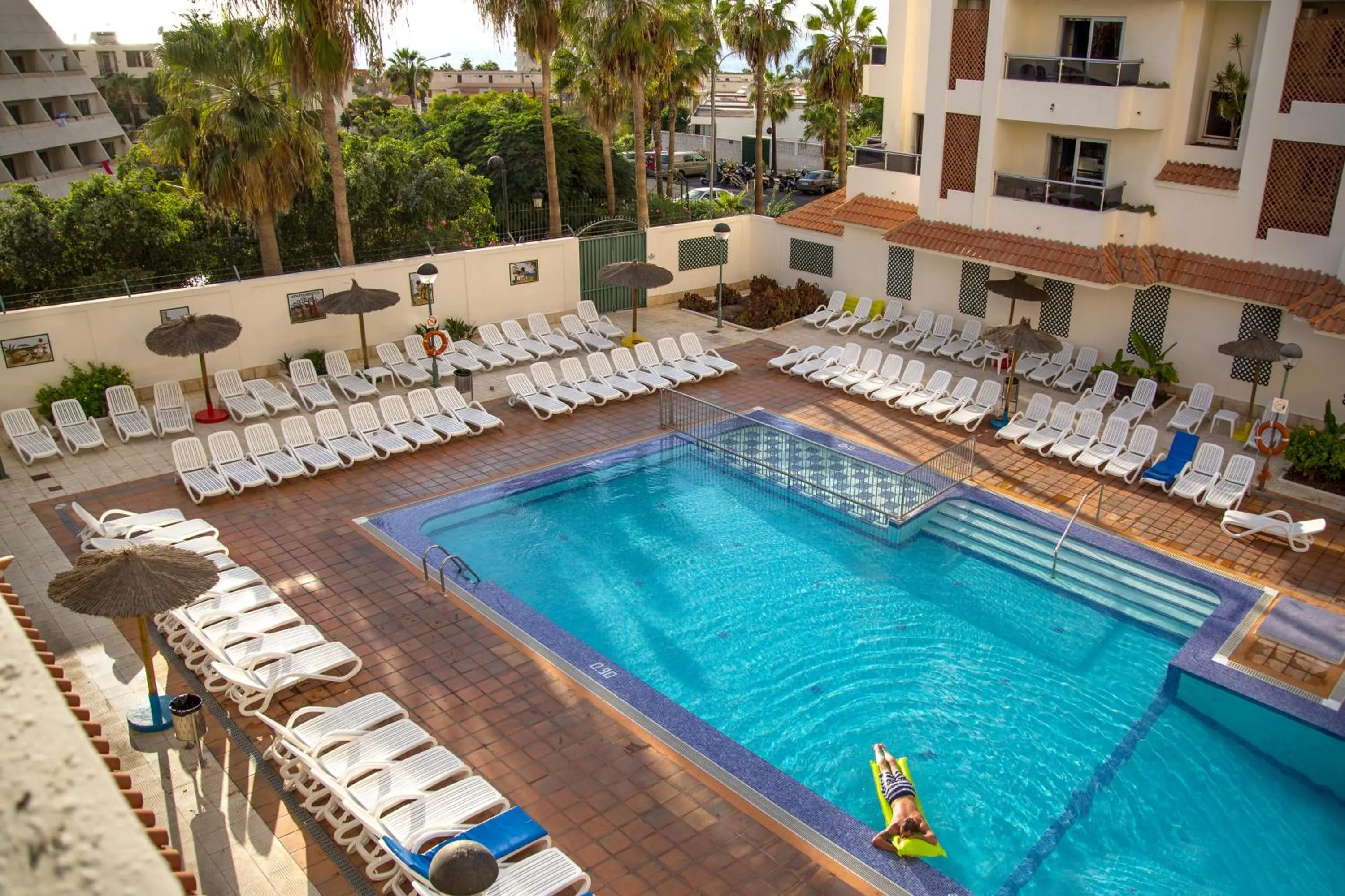 Swimming pool, Pool View in Apartamentos Oro Blanco