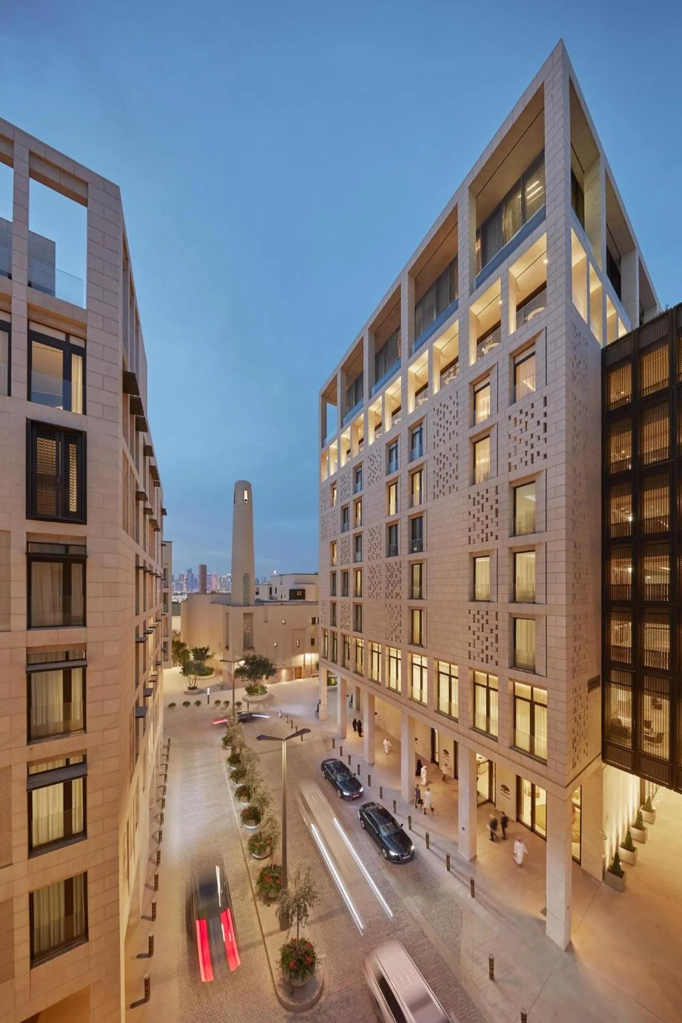 Facade/entrance in Mandarin Oriental, Doha