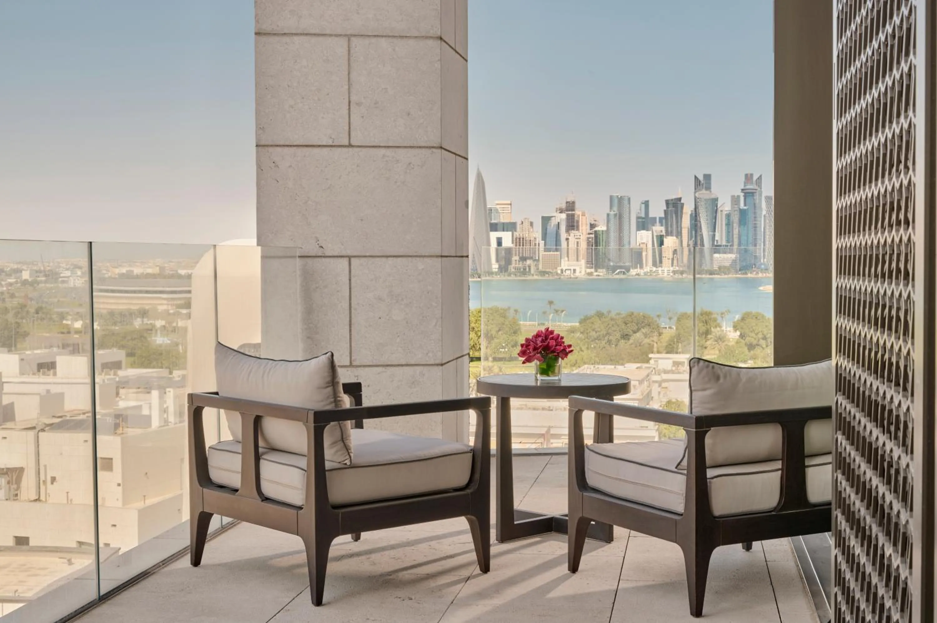 Balcony/Terrace in Mandarin Oriental, Doha