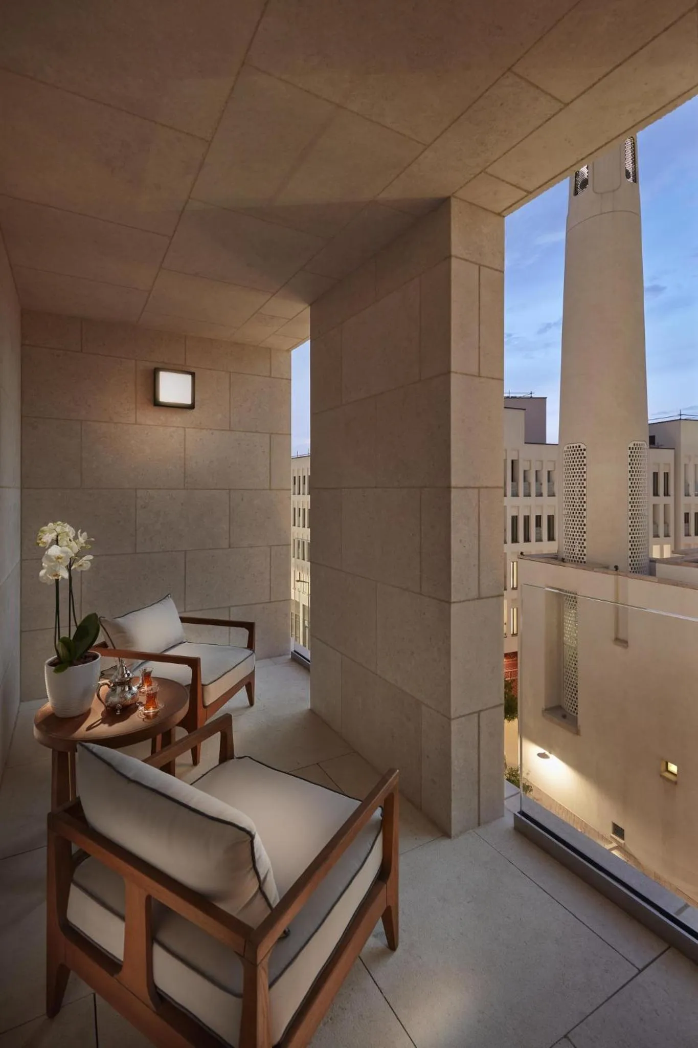 Balcony/Terrace in Mandarin Oriental, Doha