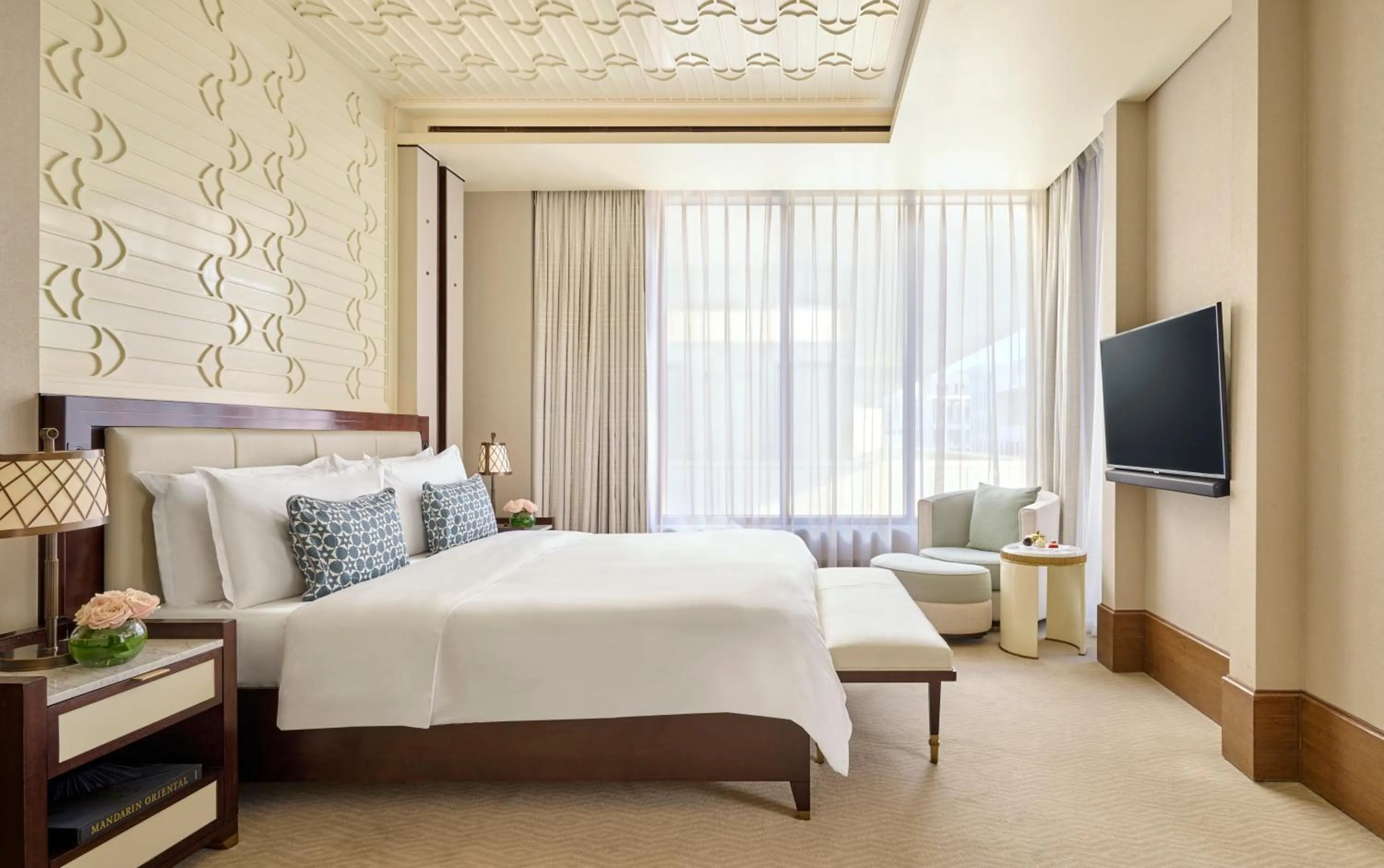 Bed in Mandarin Oriental, Doha