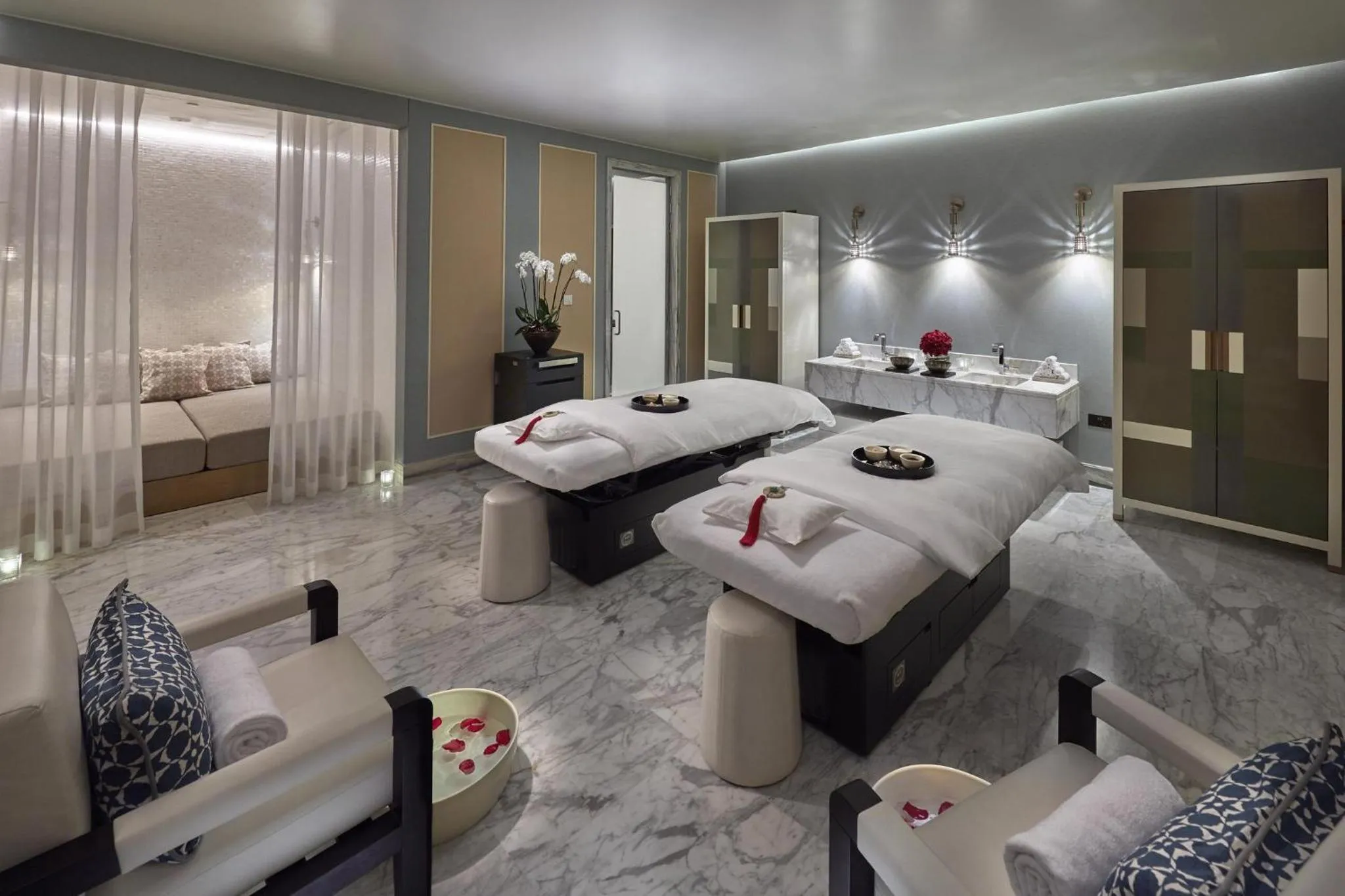 Spa and wellness centre/facilities, Bed in Mandarin Oriental, Doha