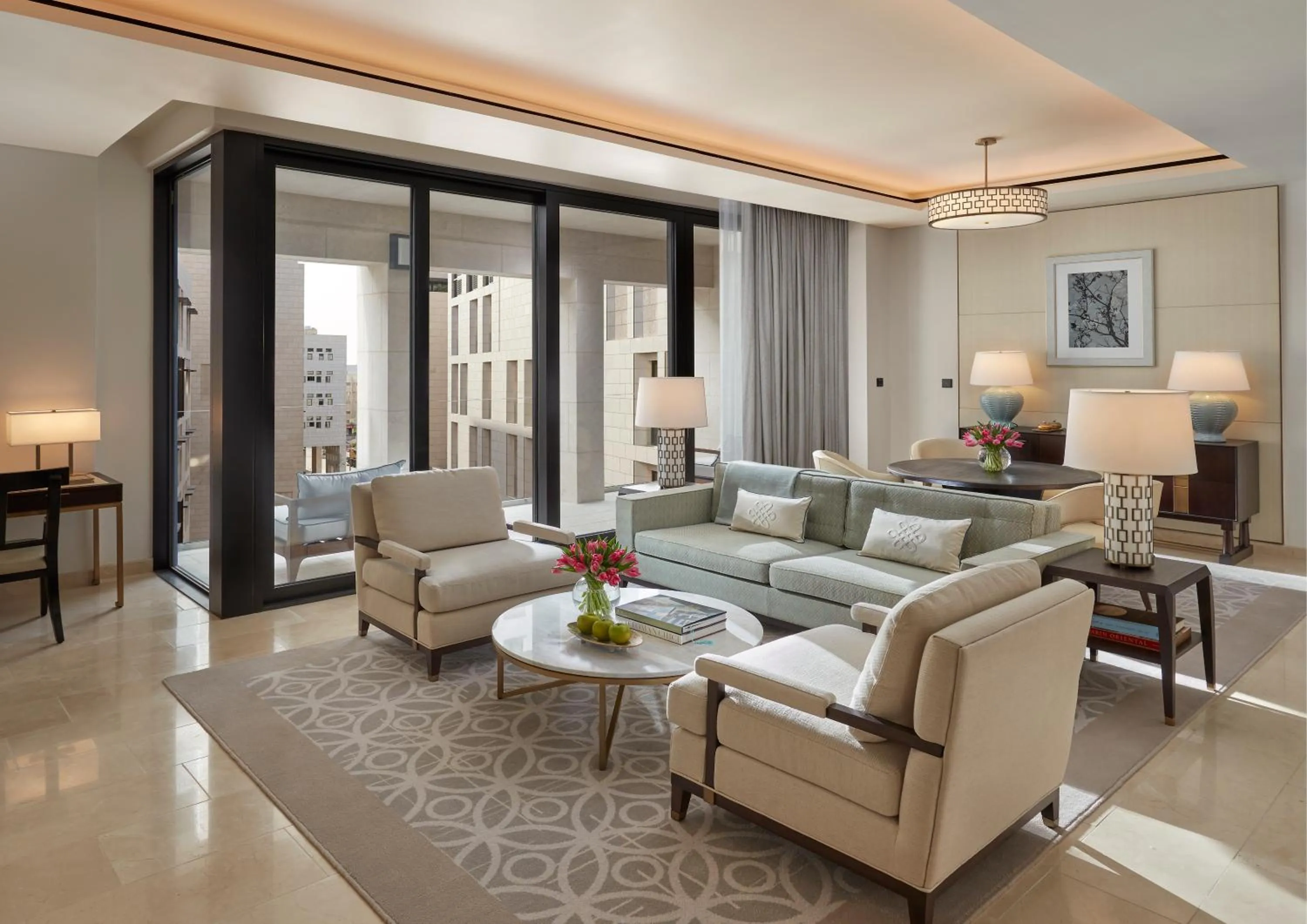 Living room in Mandarin Oriental, Doha