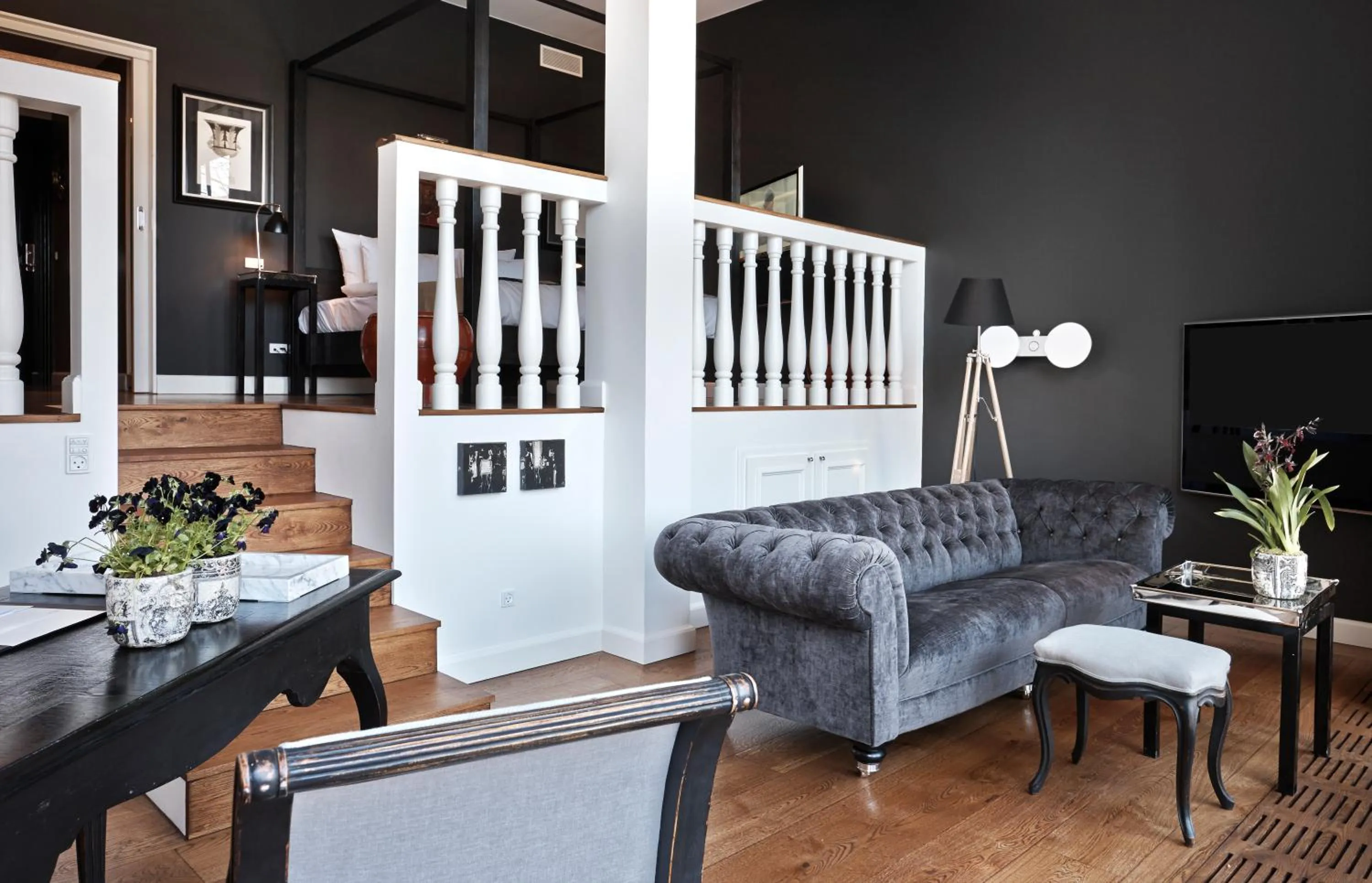 Living room in Nimb Hotel